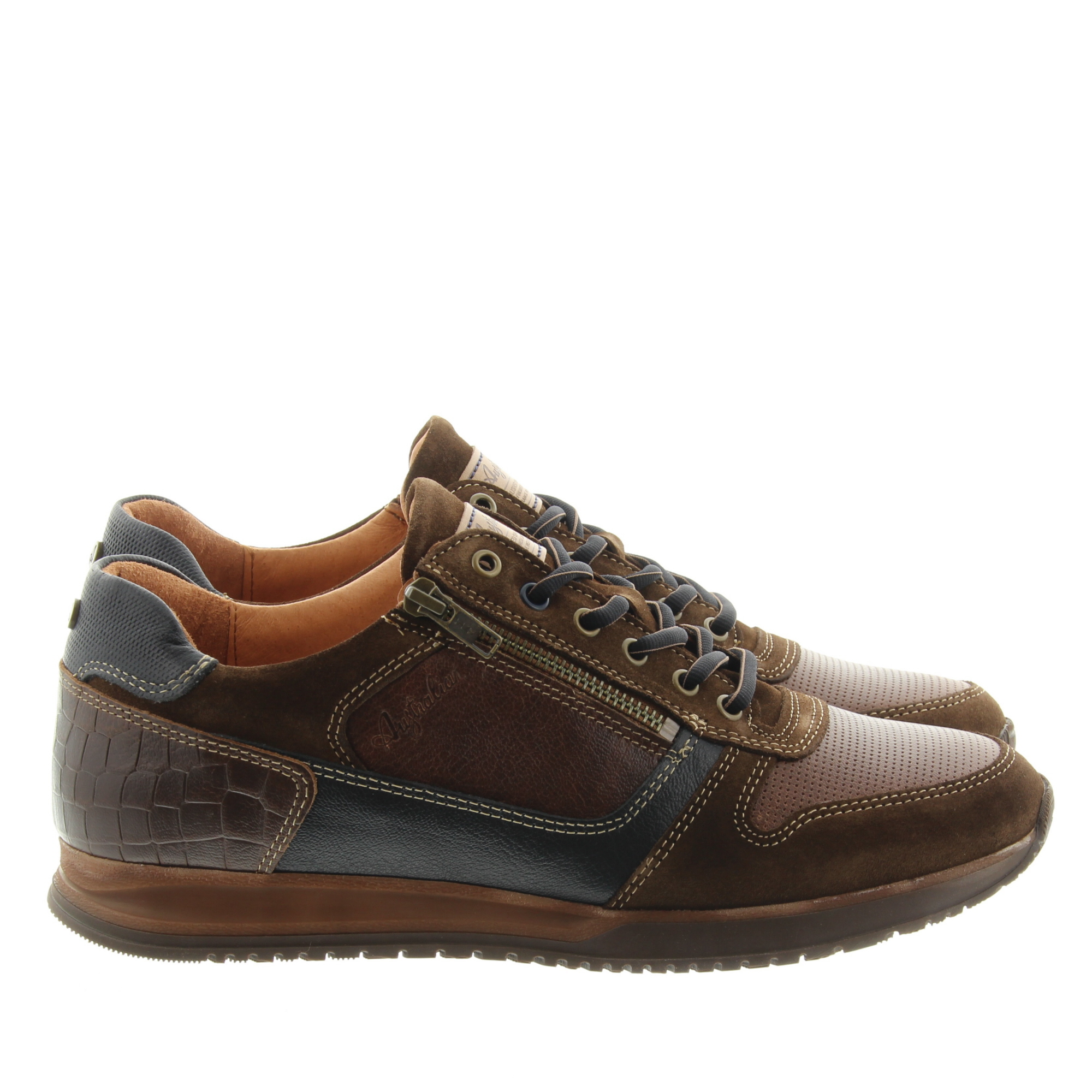 Australian Footwear 15.1508.05 Browning Width H D07 Brown-Blue