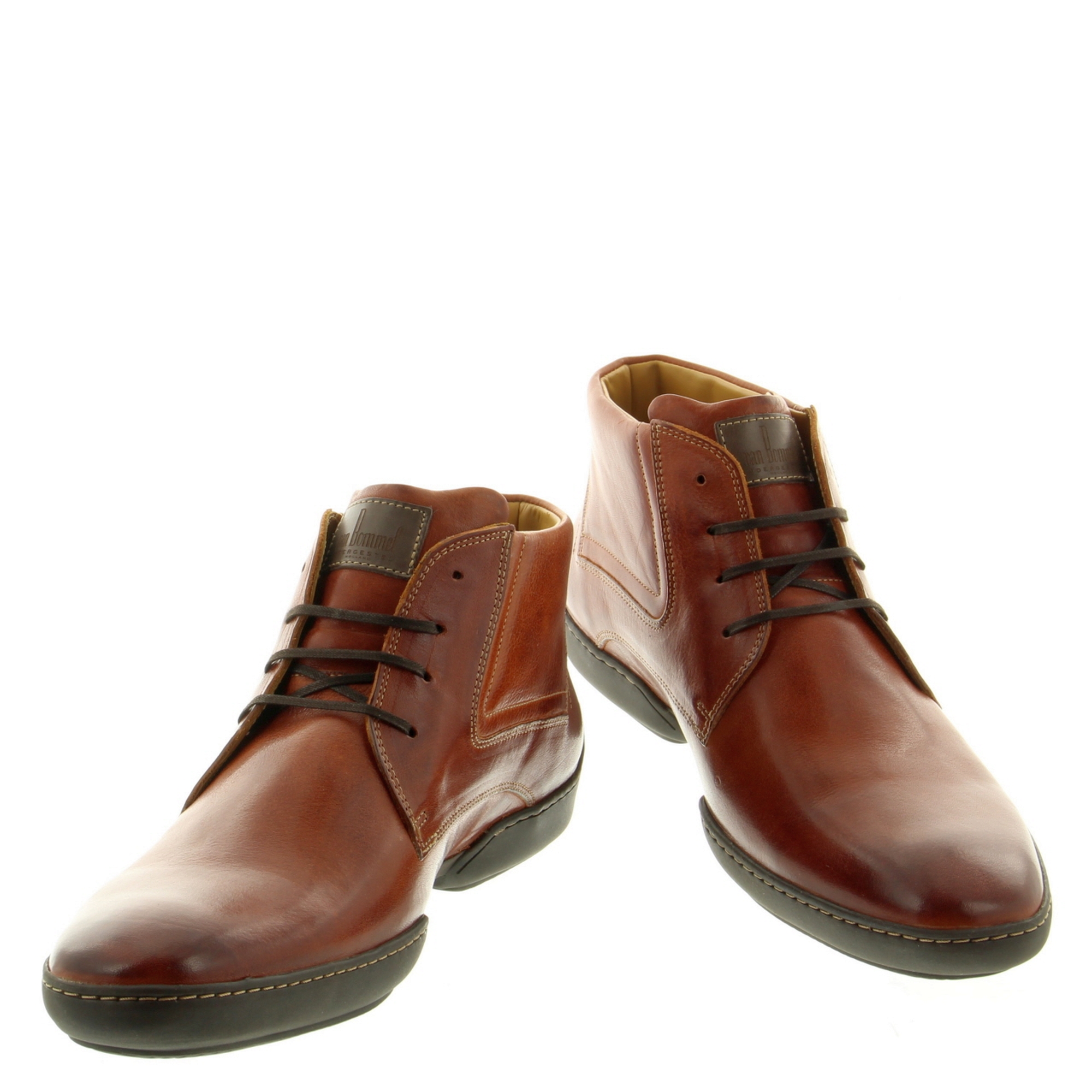 Taupe FLORIS VAN BOMMEL 20325 Hoge sneaker | Omoda