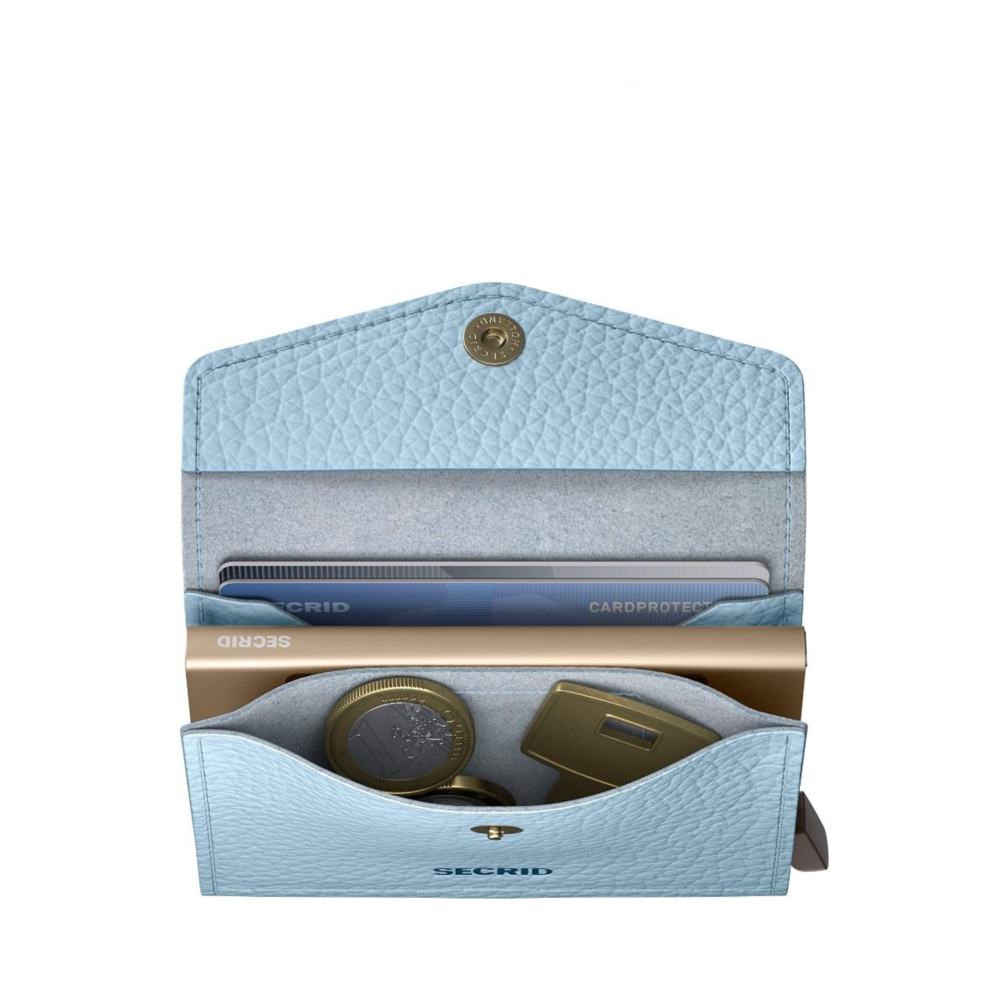 Secrid EPe Envelope Wallet Pebble Ice Blue