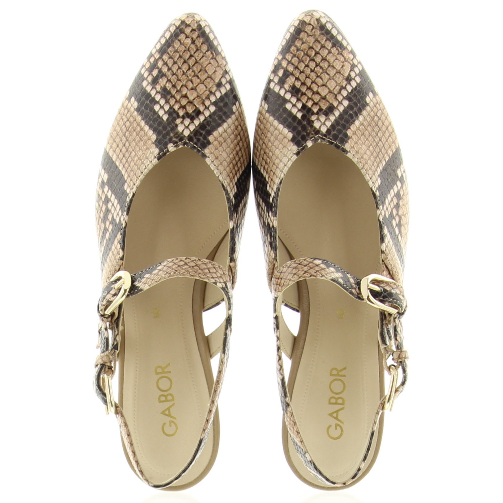 Gabor 81.524.42 Sand/schwarz