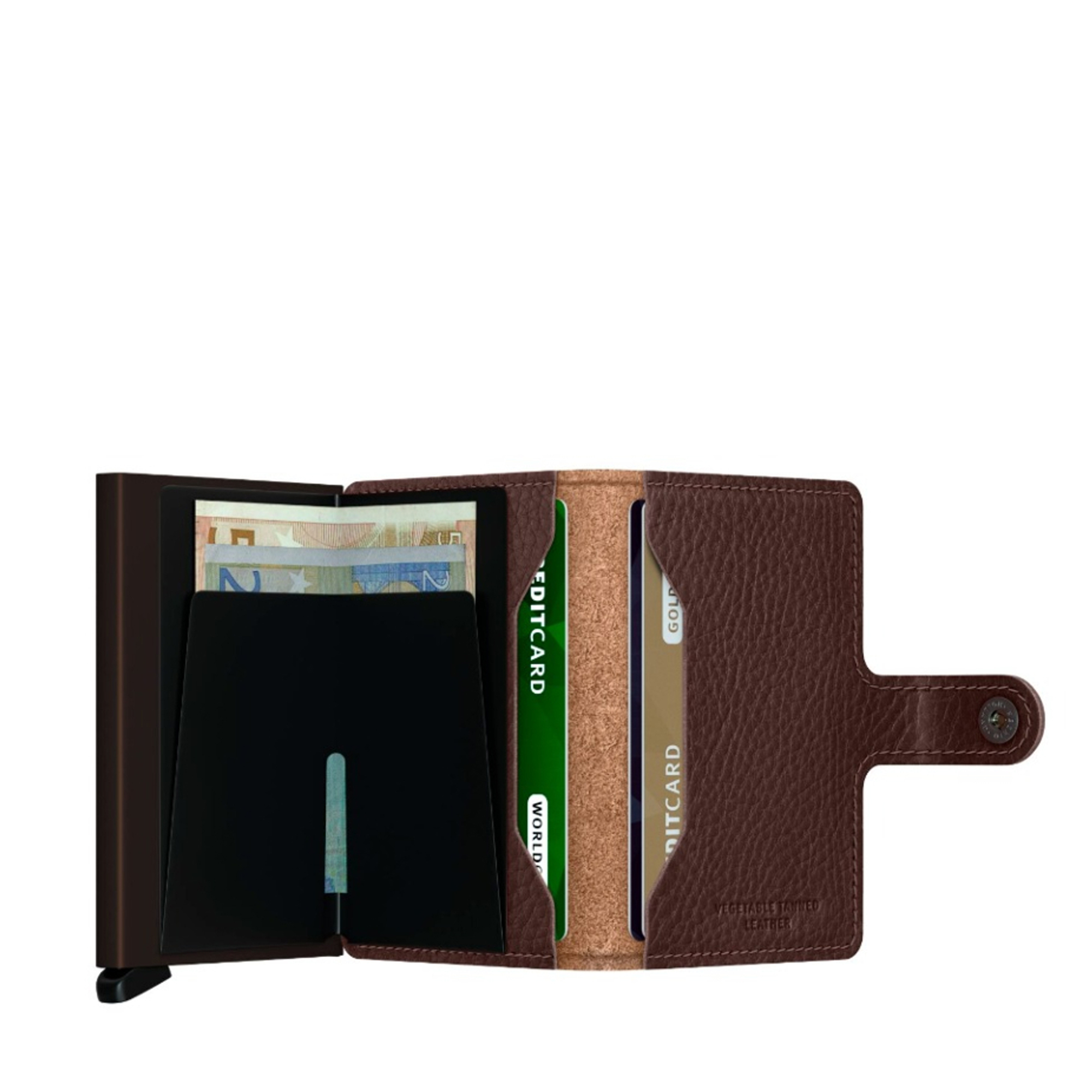 Secrid MVg Miniwallet Veg. Tanned Espresso Brown