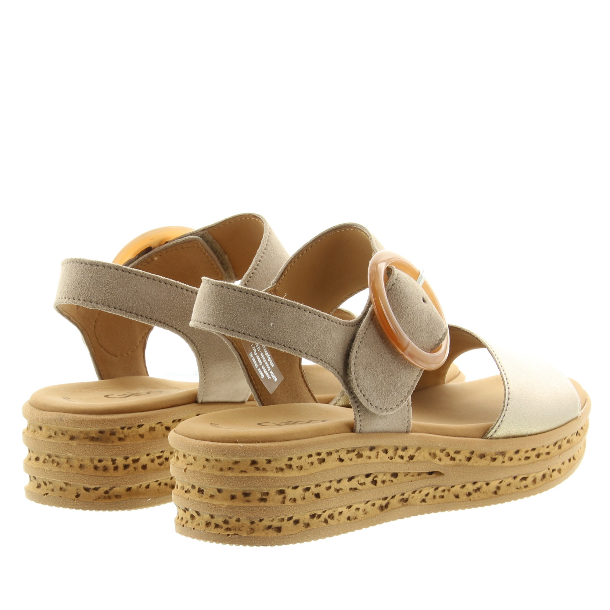 Gabor 64.550.62 Puder/rabbit Satin Metal