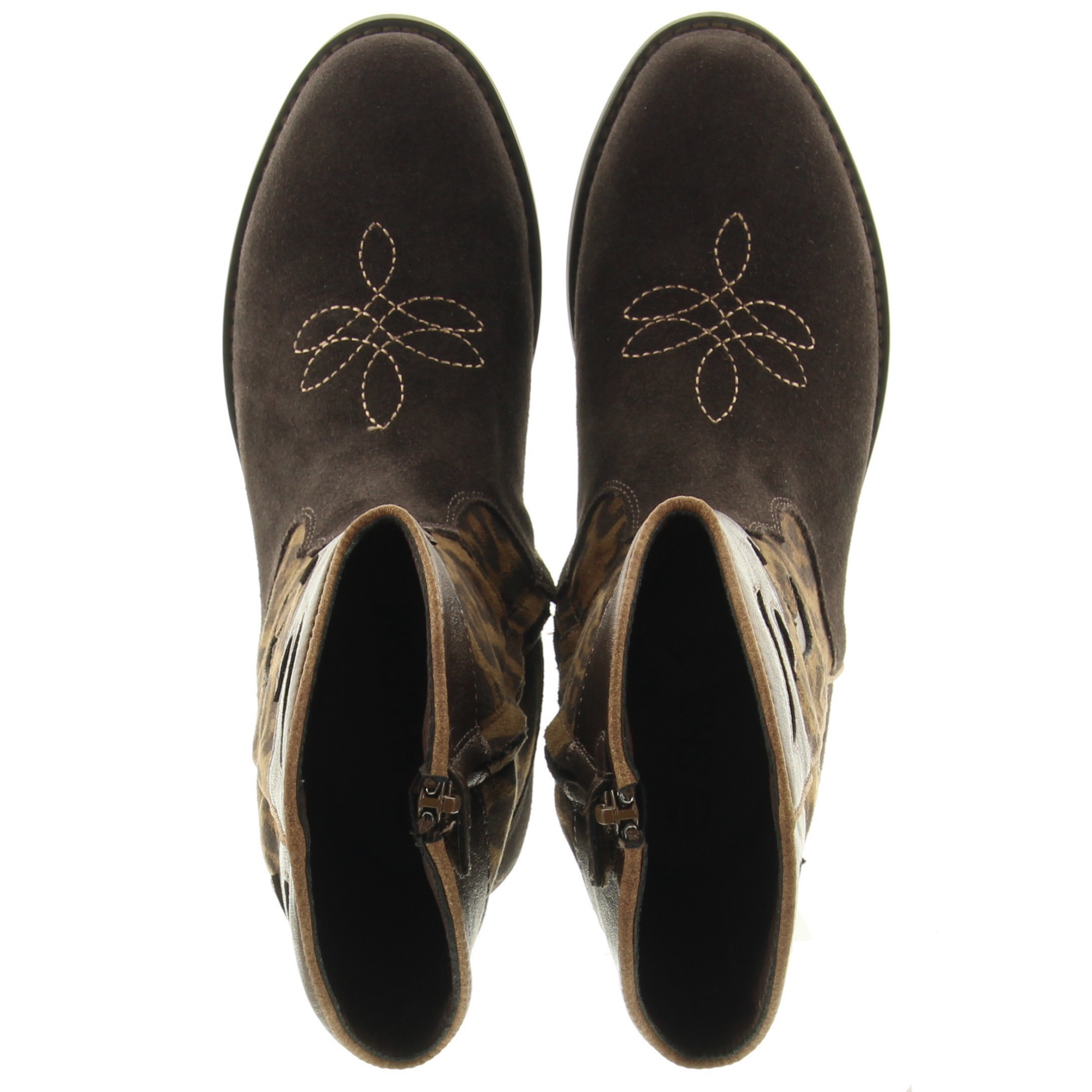 ShoesMe WT26W005-B Dark Brown Leo