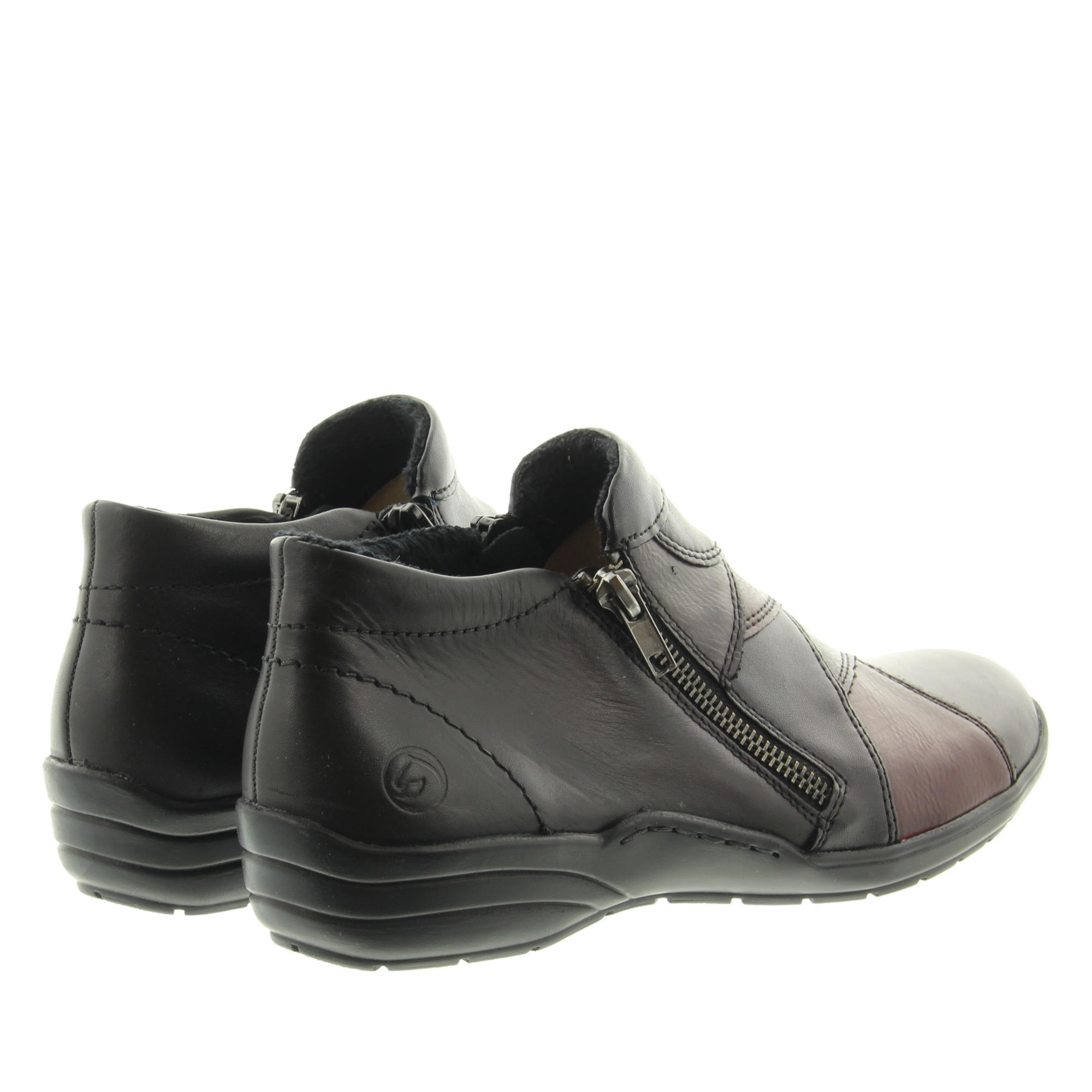 Remonte R7674 02 Schwarz Fumo Wine