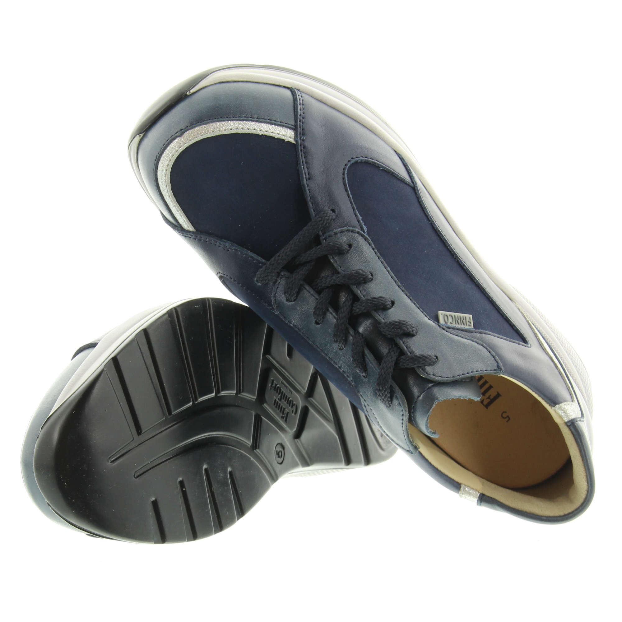 Finn Comfort Piccadilly 2780 Steel/Blue 902986