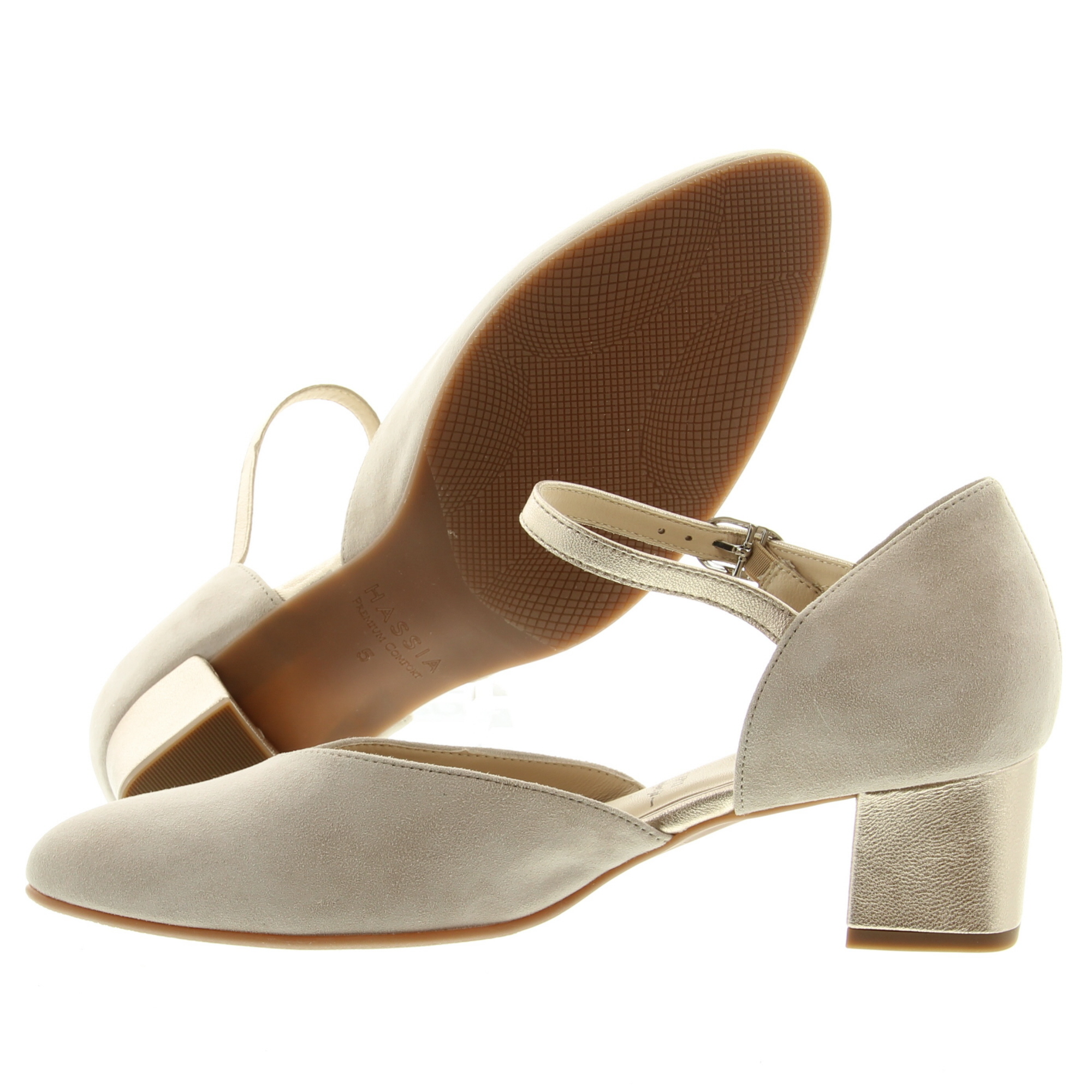 Hassia Shoes 304193 Capri 0578 Porzella Lightbrown