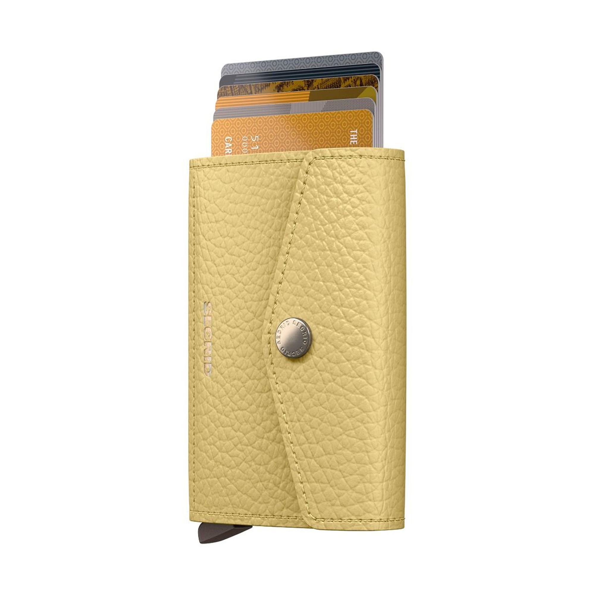 Secrid EPe Envelope Wallet Pebble Butter Yellow