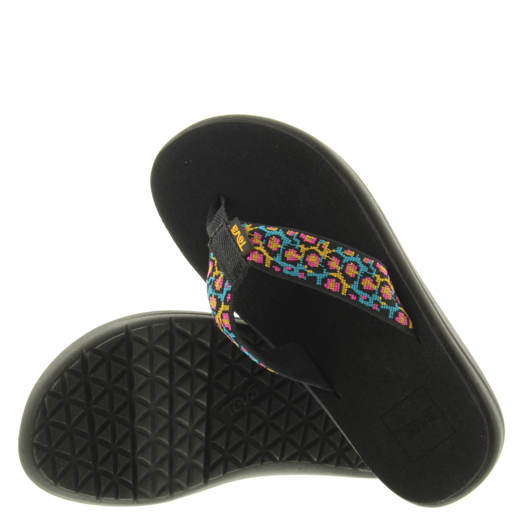 Teva 1106843C Voya Flip DBMLT Black Multi