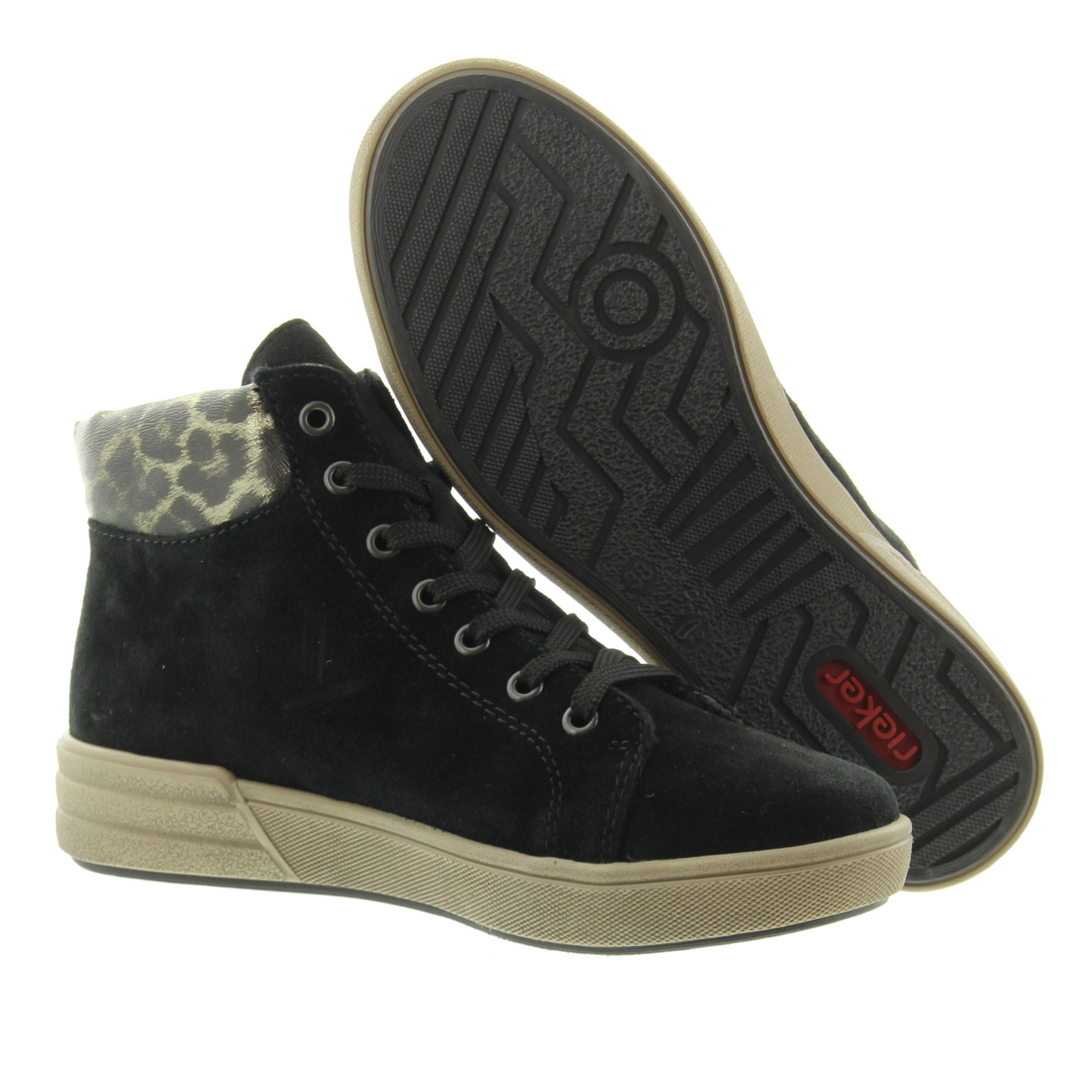 Rieker X0709 00 Schwarz Gold