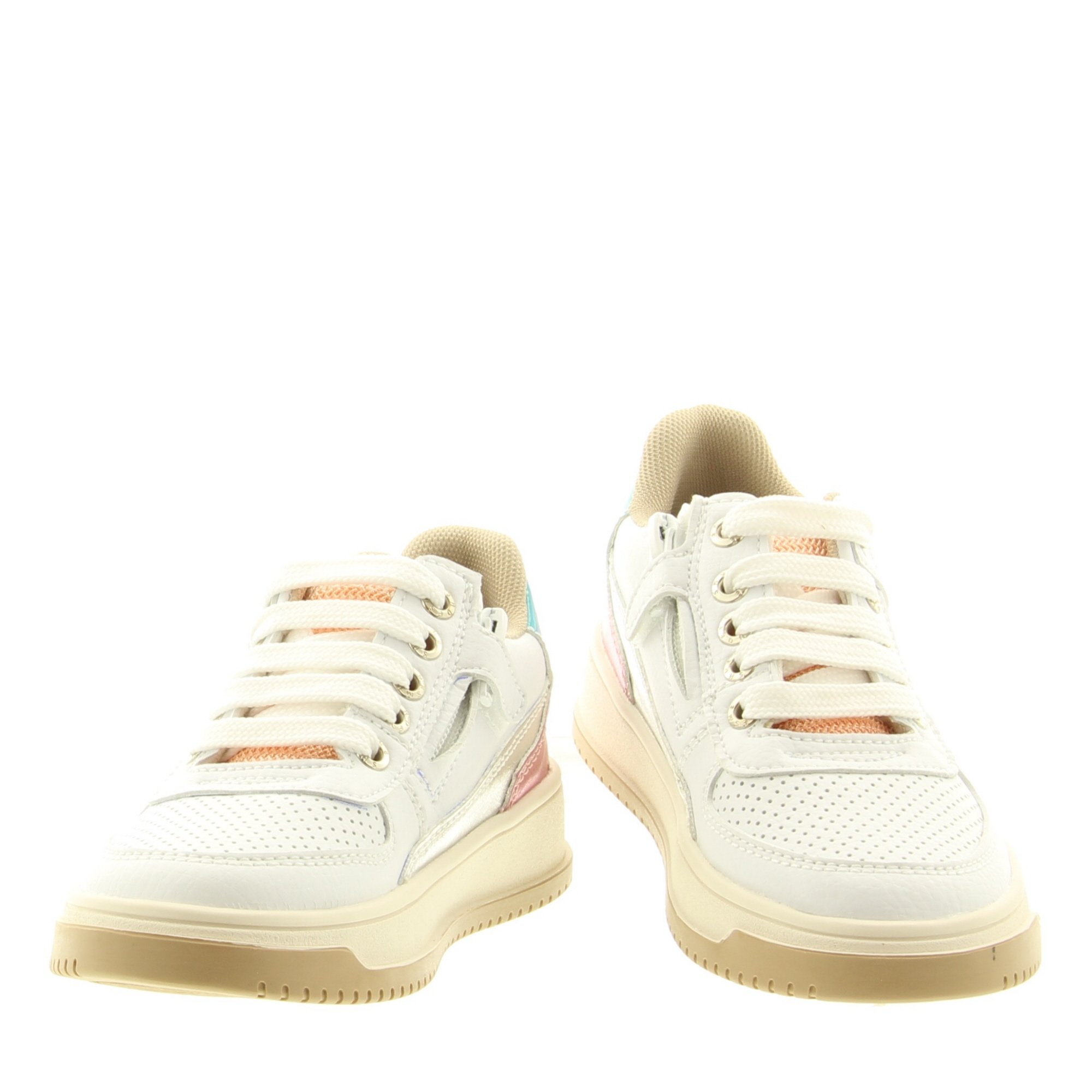 ShoesMe NO24S003-B White Blue Pink