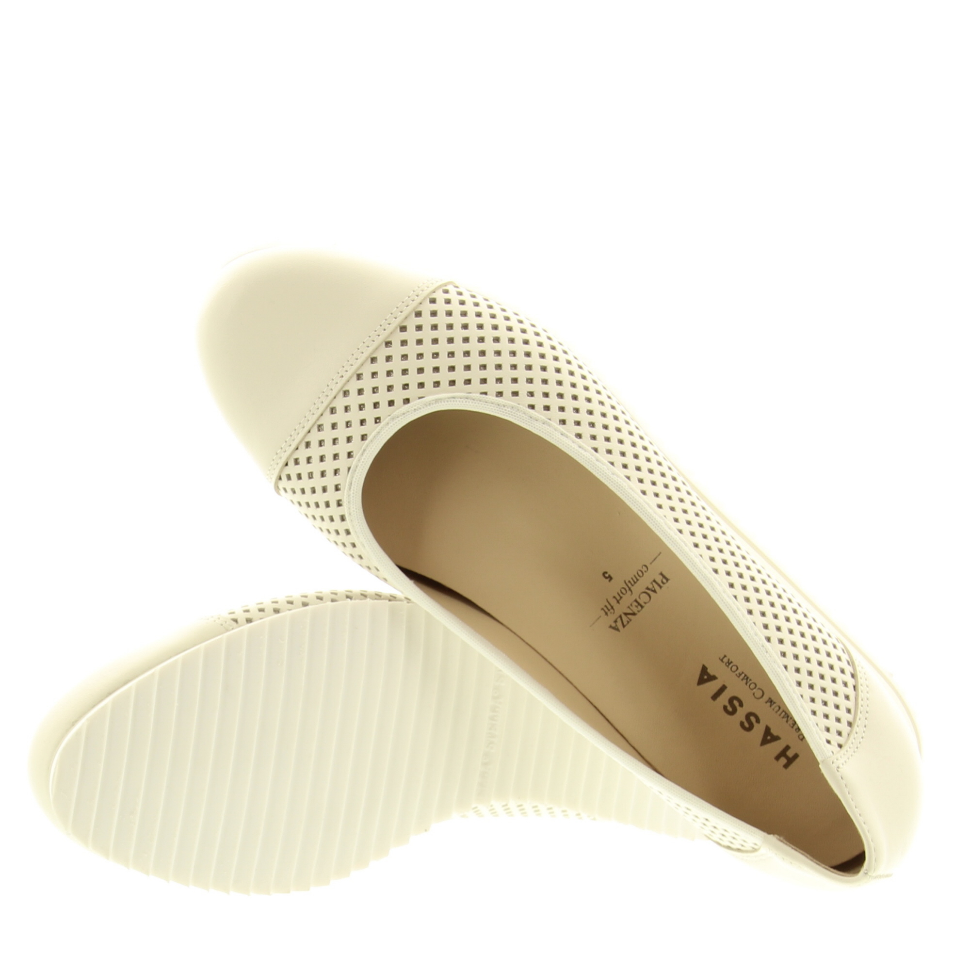 Hassia Shoes 301621 Piacenza 1200 Creme
