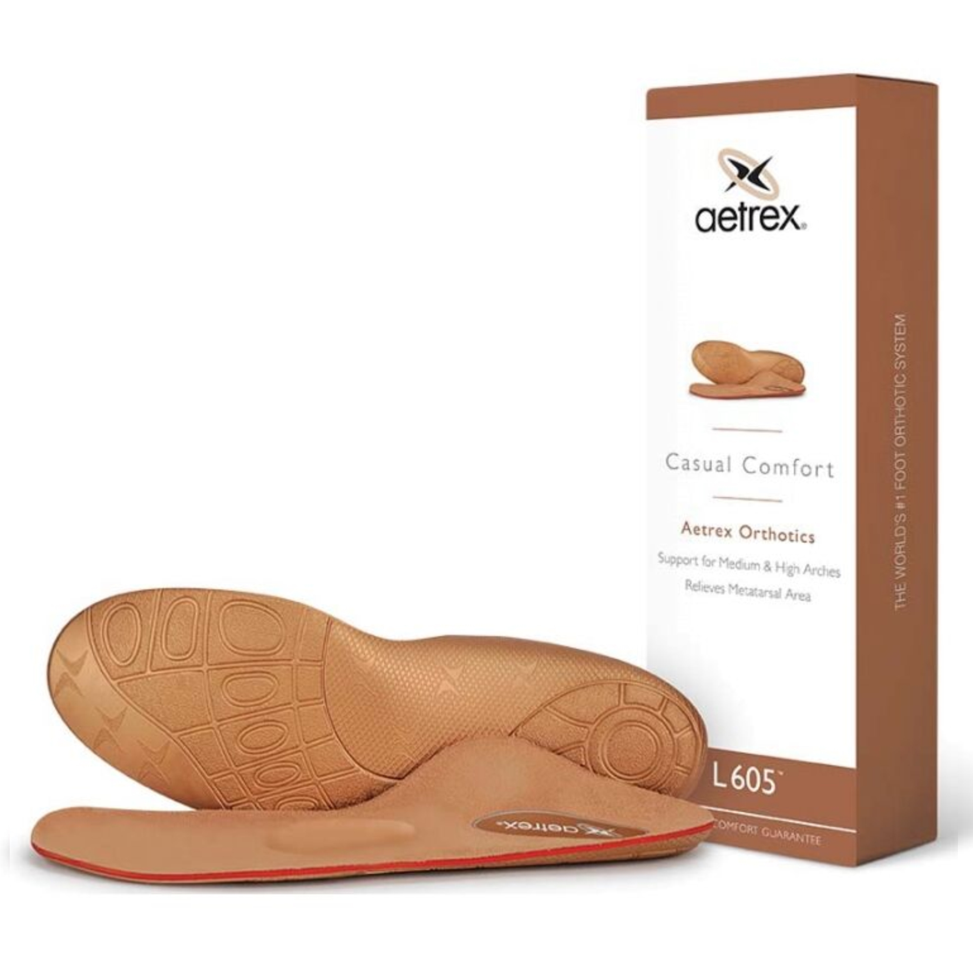 Aetrex L605 W Orthotics Cupped Supported Women
