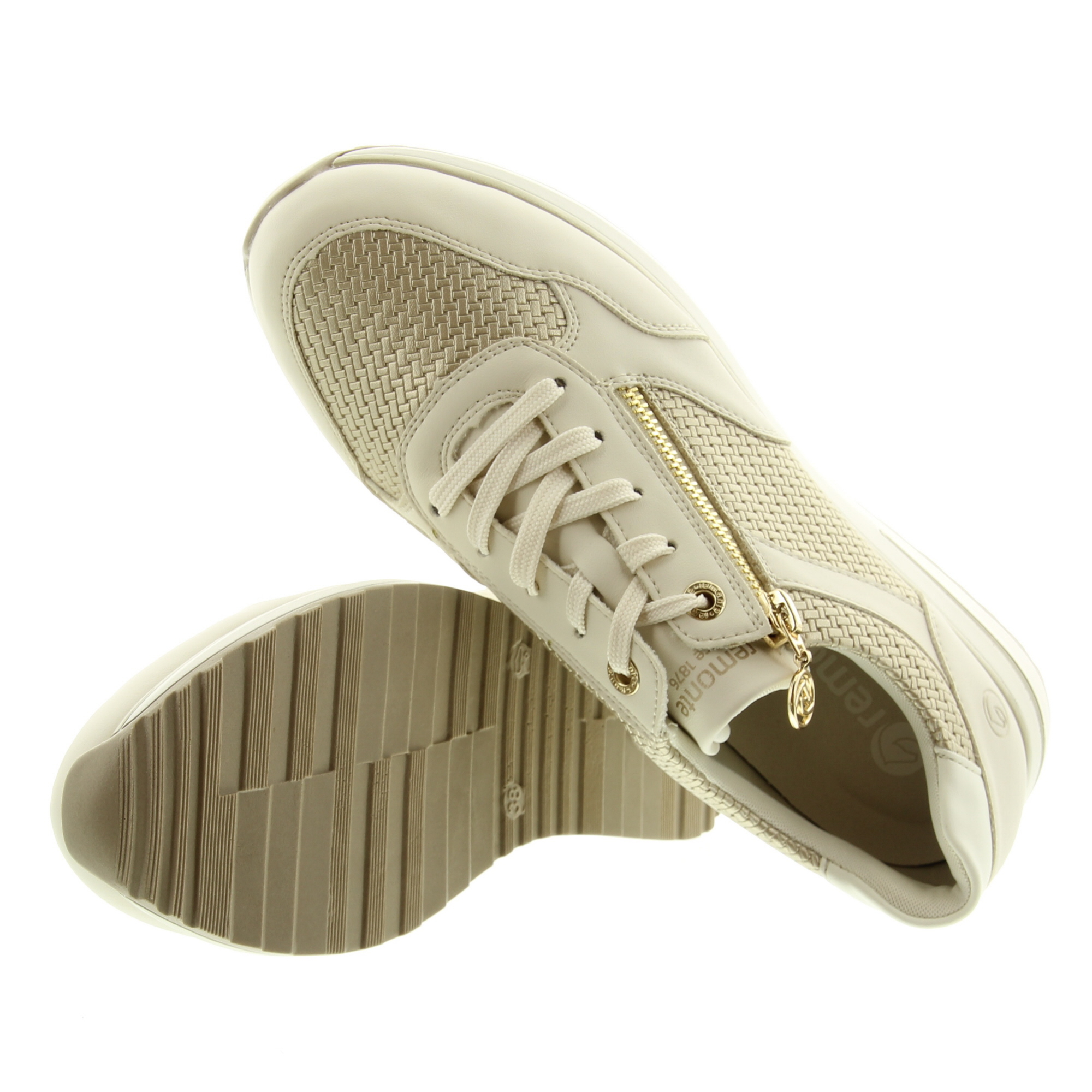 Remonte D1G08 60 Porzellan palegold offwhite