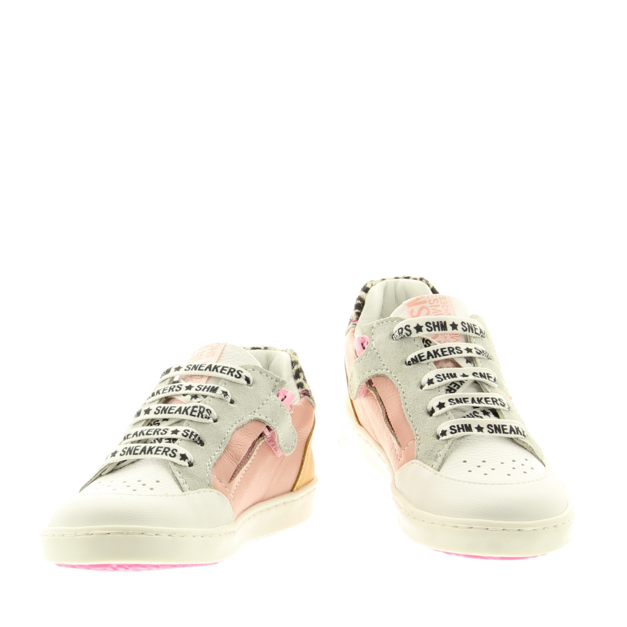 ShoesMe UR22S043-F Pink Orange Green ShoesMe UR22S043-F Pink Orange Green