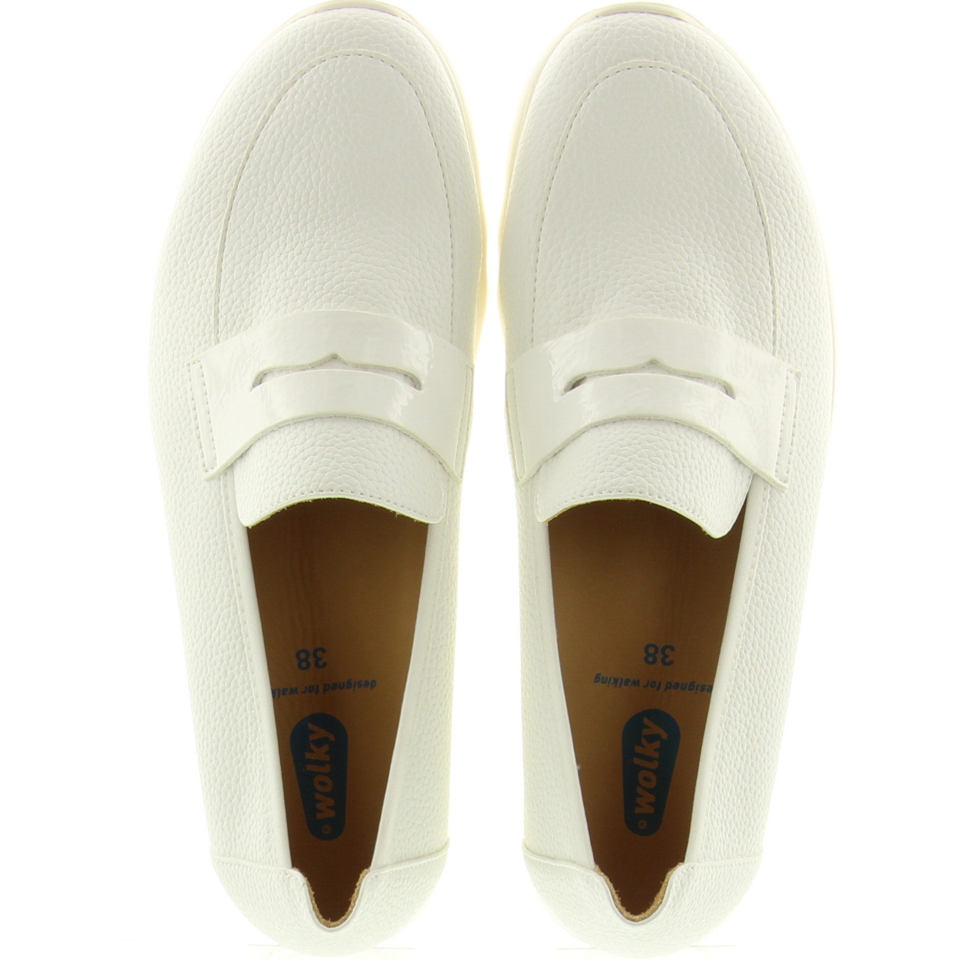 Wolky 0212781 Snoafer F2F 100 White