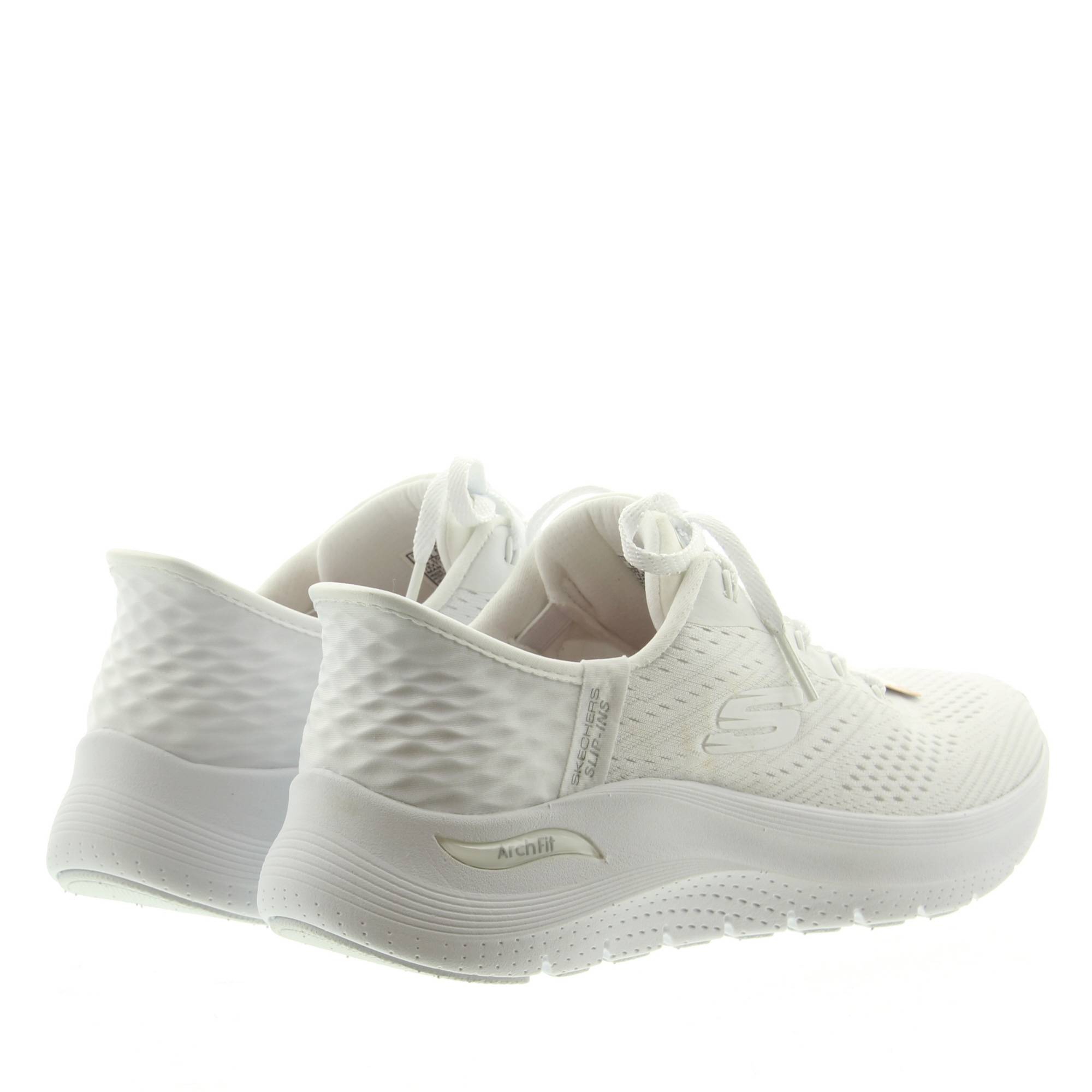 Skechers 150066 Arch Fit 2.0 WHT White Easy Chic