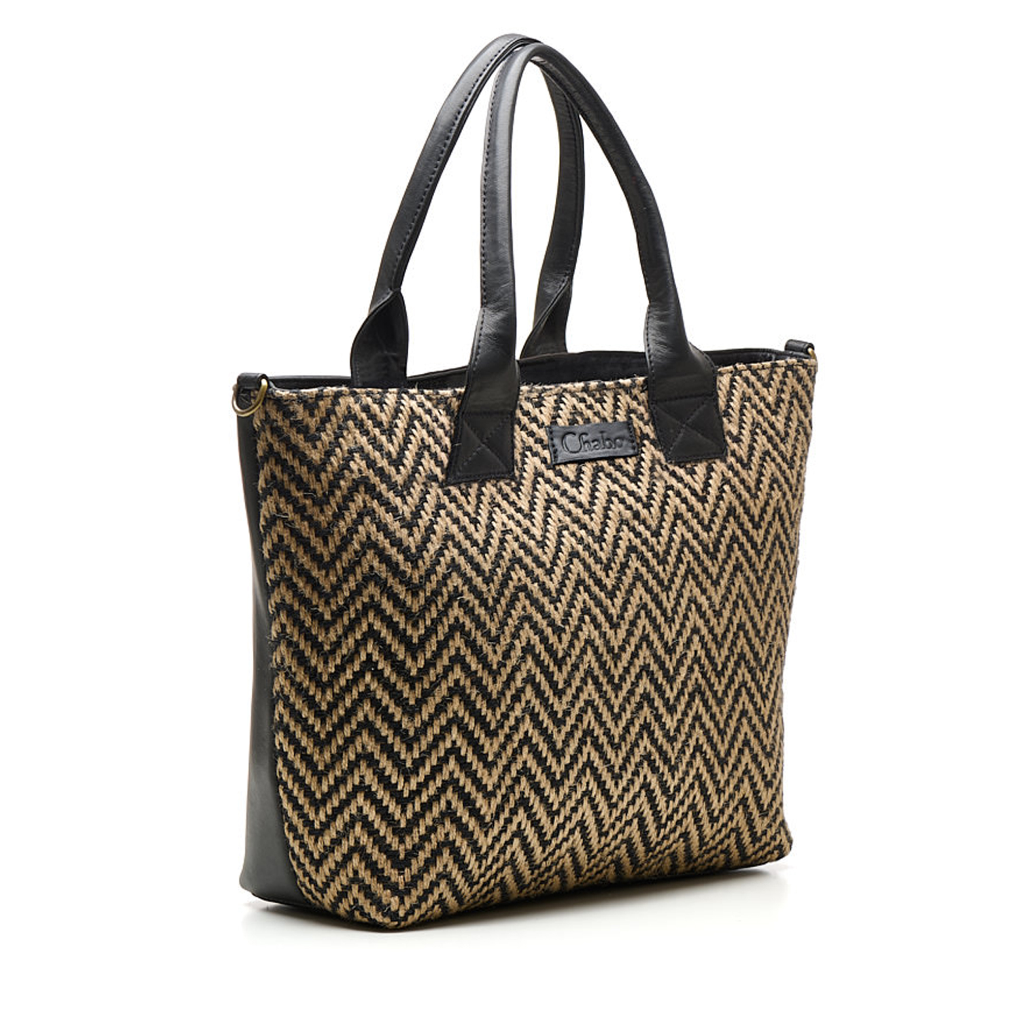 Chabo 202614 Romio Jaquard Shopper 10 Black Chabo 202614 Romio Jaquard Shopper 10 Black