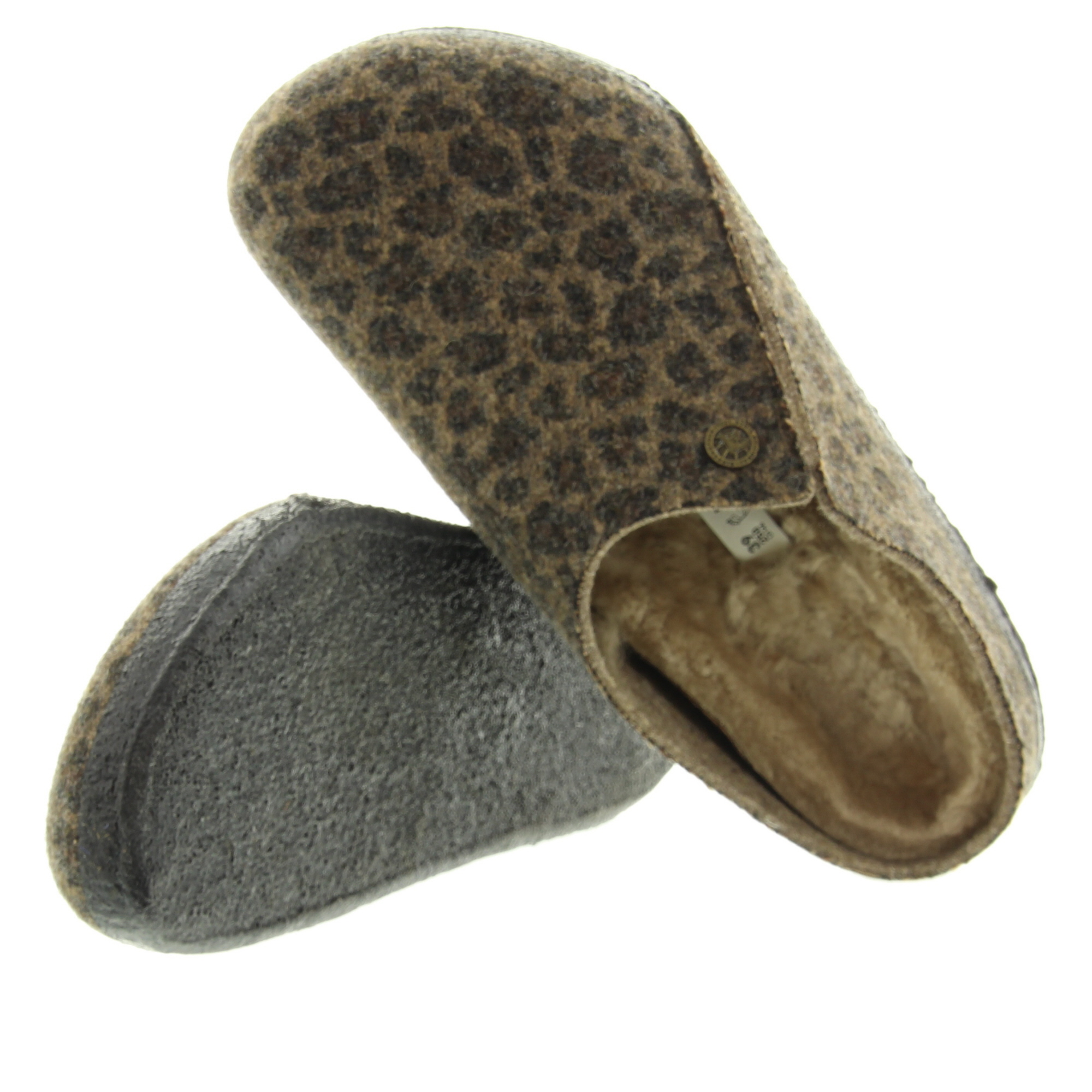 Birkenstock 1030817 Zermatt wool felt le Leopard