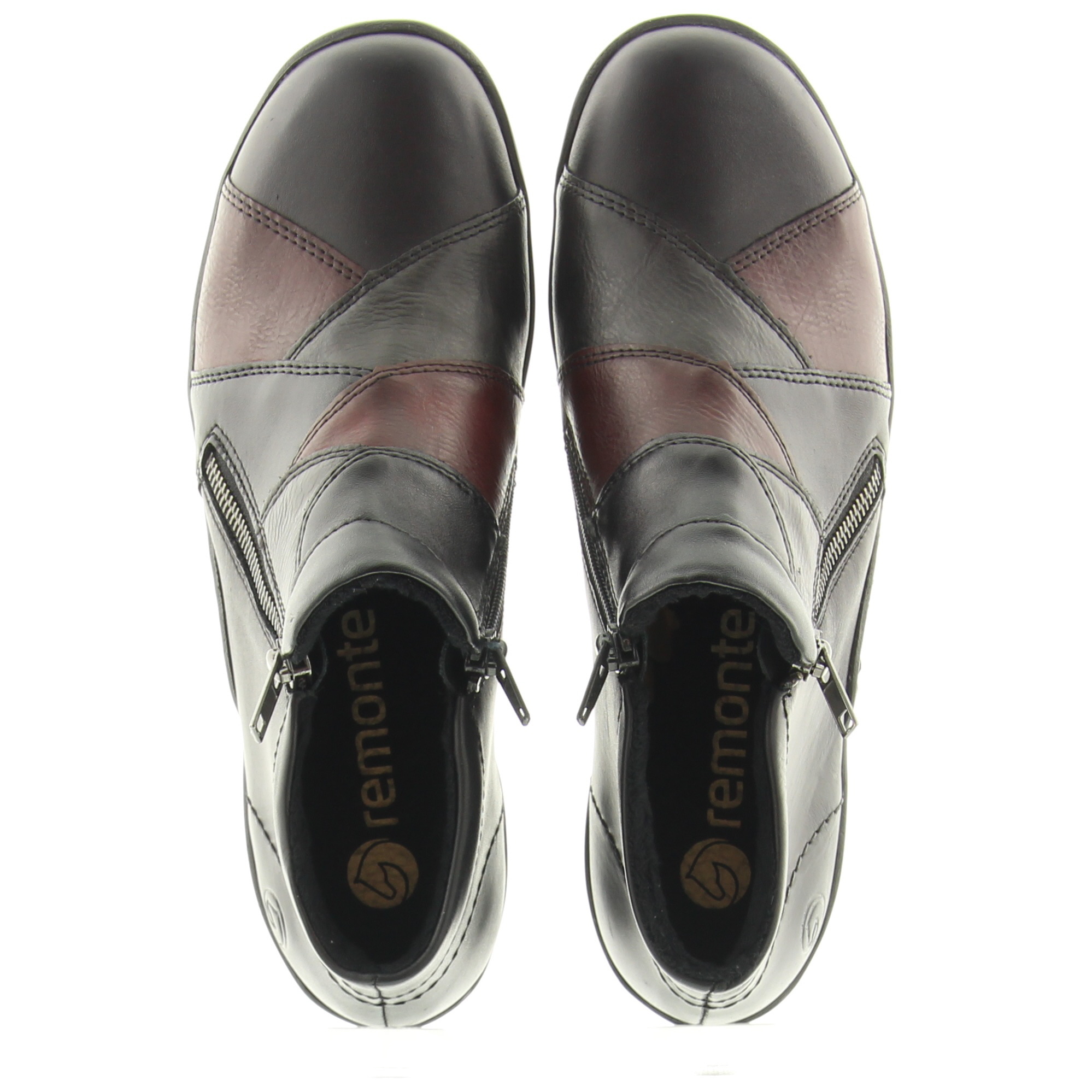 Remonte R7674 02 Schwarz Fumo Wine