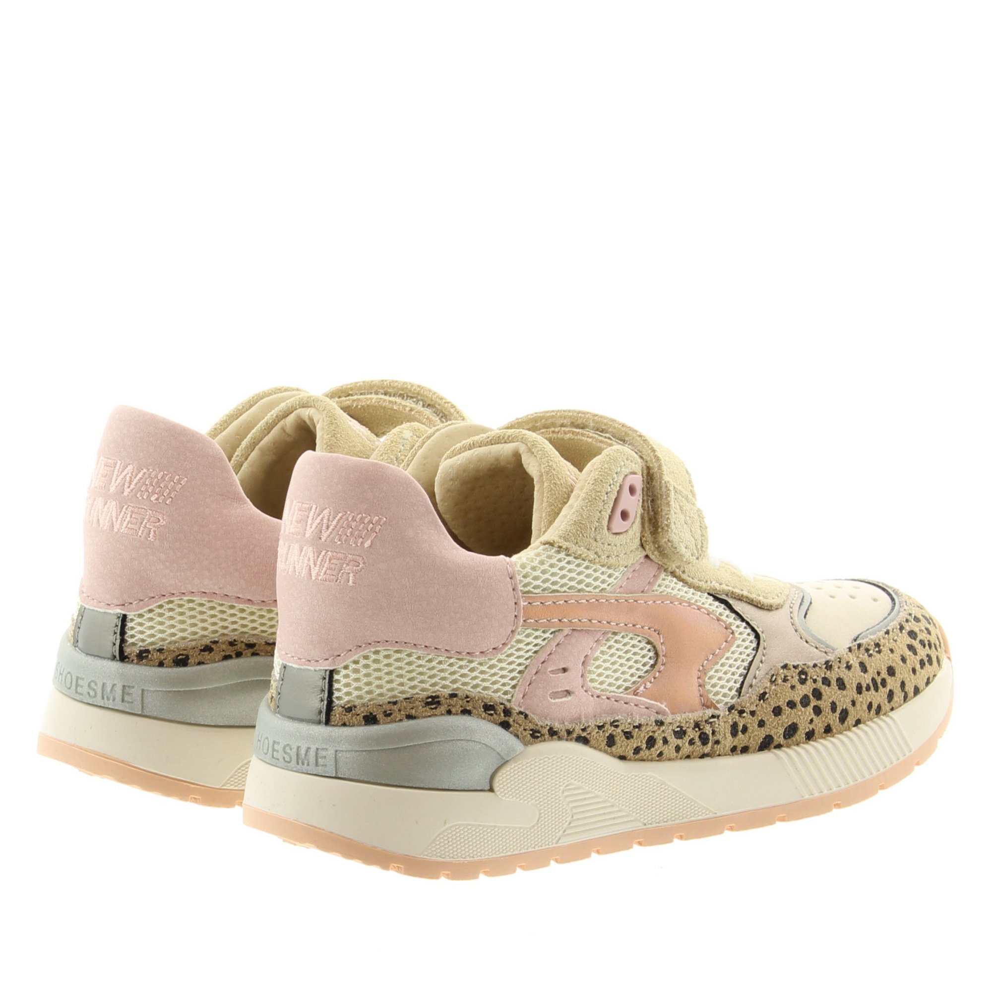 ShoesMe ST25S006-F Shoesme Trainers Beige Animal Print