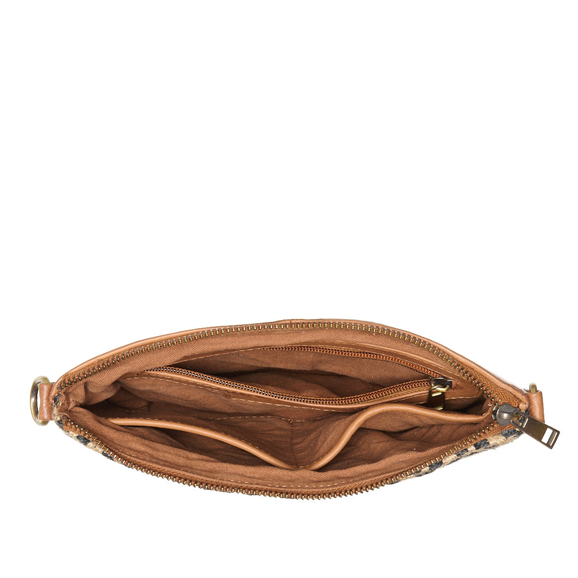 Chabo 202615 Romio Jaquard Crossbody 33 Cognac