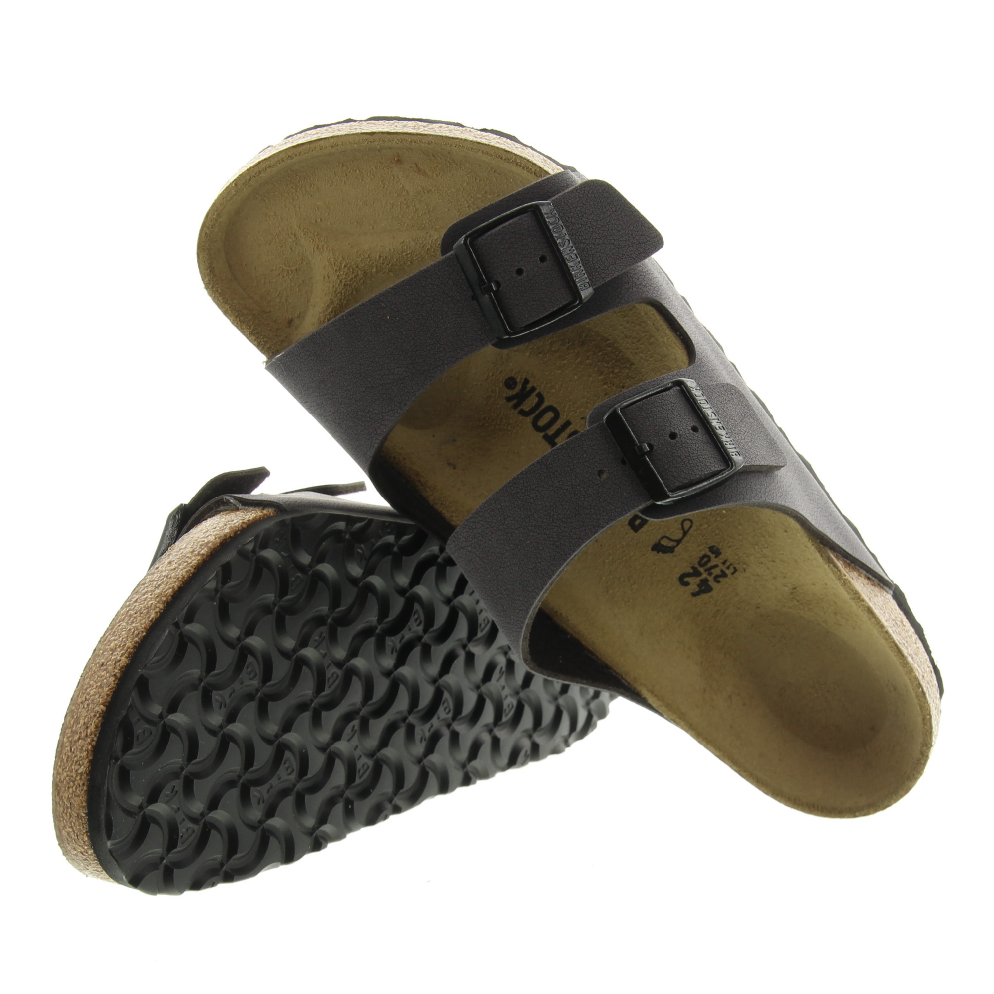 Birkenstock 1032045 Arizona Velvet Grey Black
