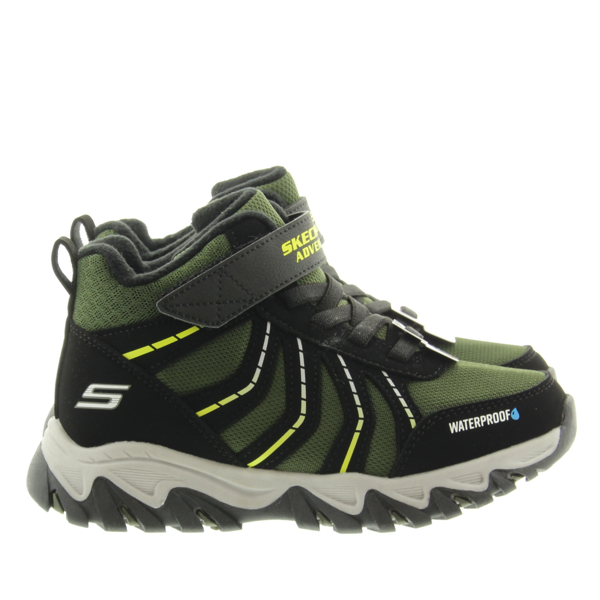 Skechers 406412L Rugged Ranger-Storm Trail BKGR Black Green