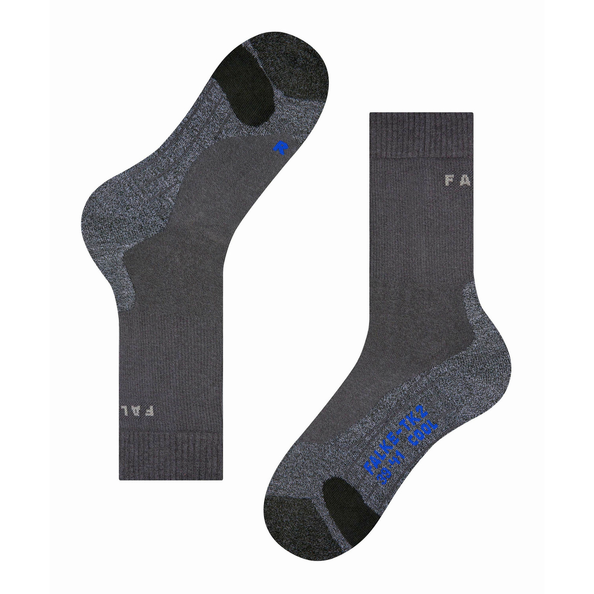 Falke 16139 TK2 Trekking Cool Women 3180 Grijs