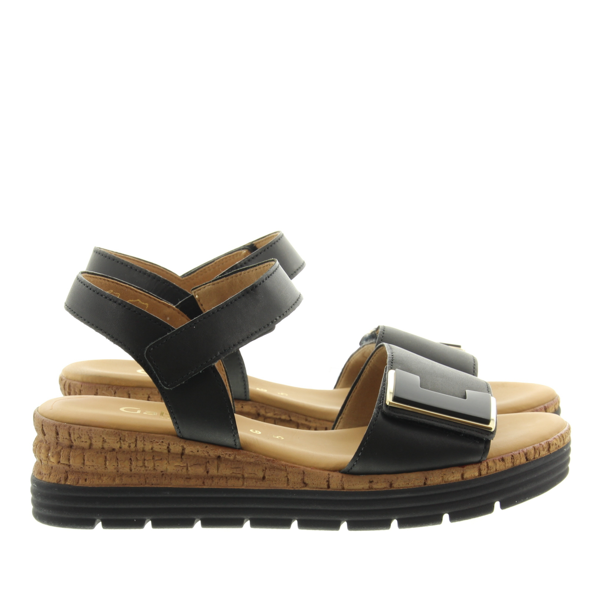 Gabor 62.700.57 Schwarz (uni+gold)