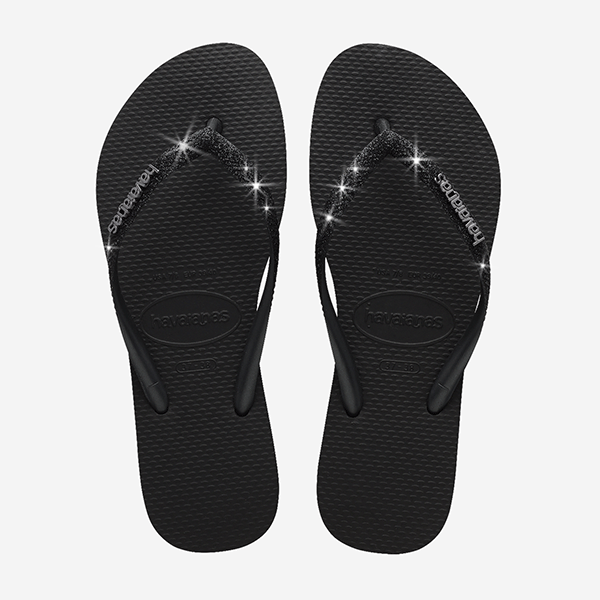 Havaianas Slim Glitter II Black