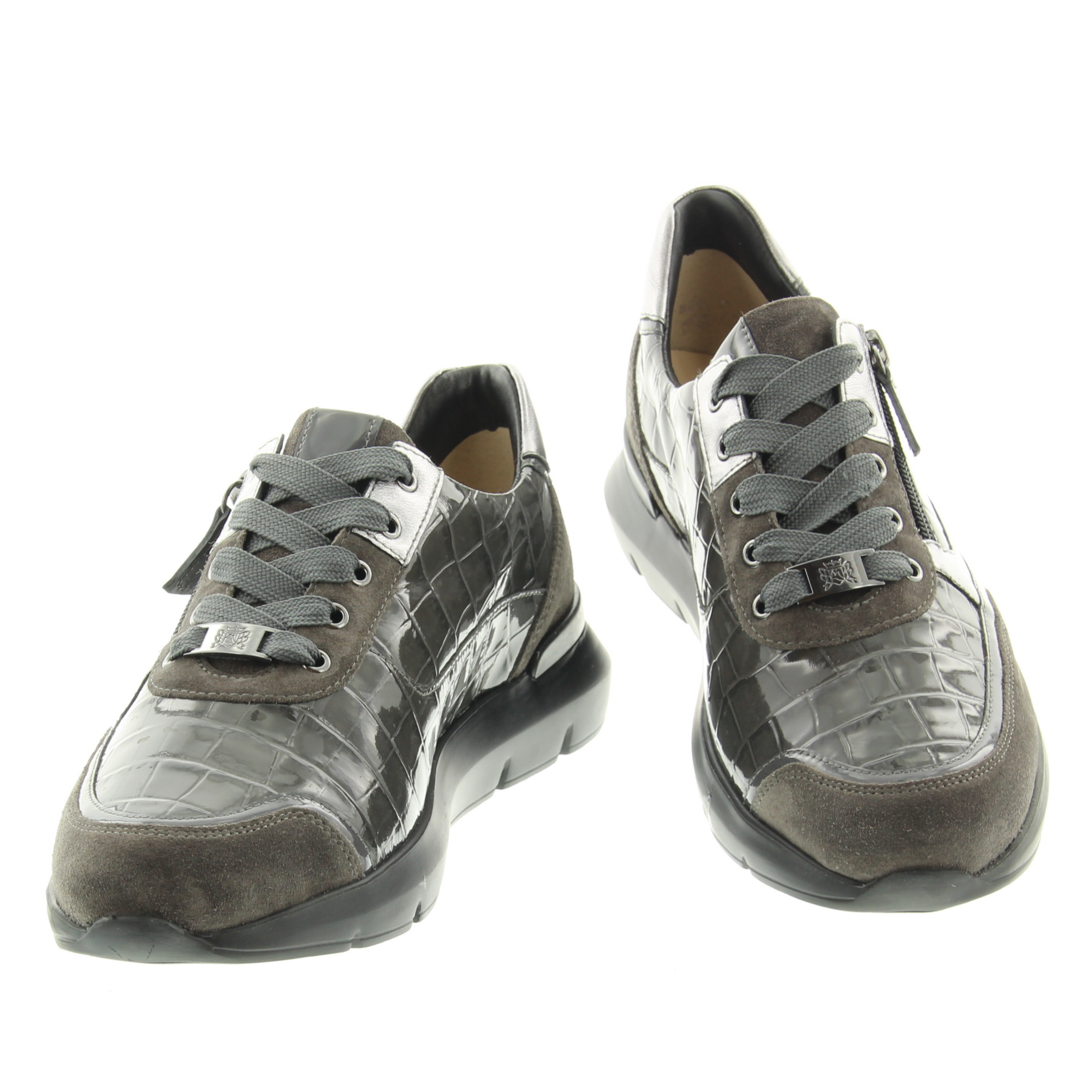 Hassia Shoes 301355 Bordeaux 6901 Iron Schwarz