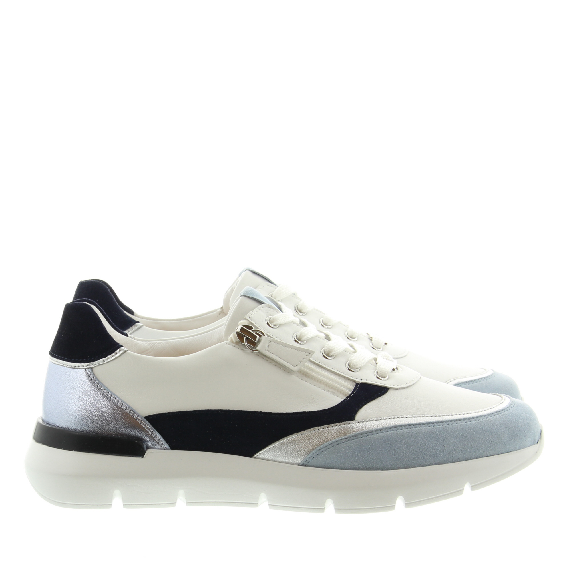 Hassia Shoes 301350 Bordeaux 0232 Weiss Blue