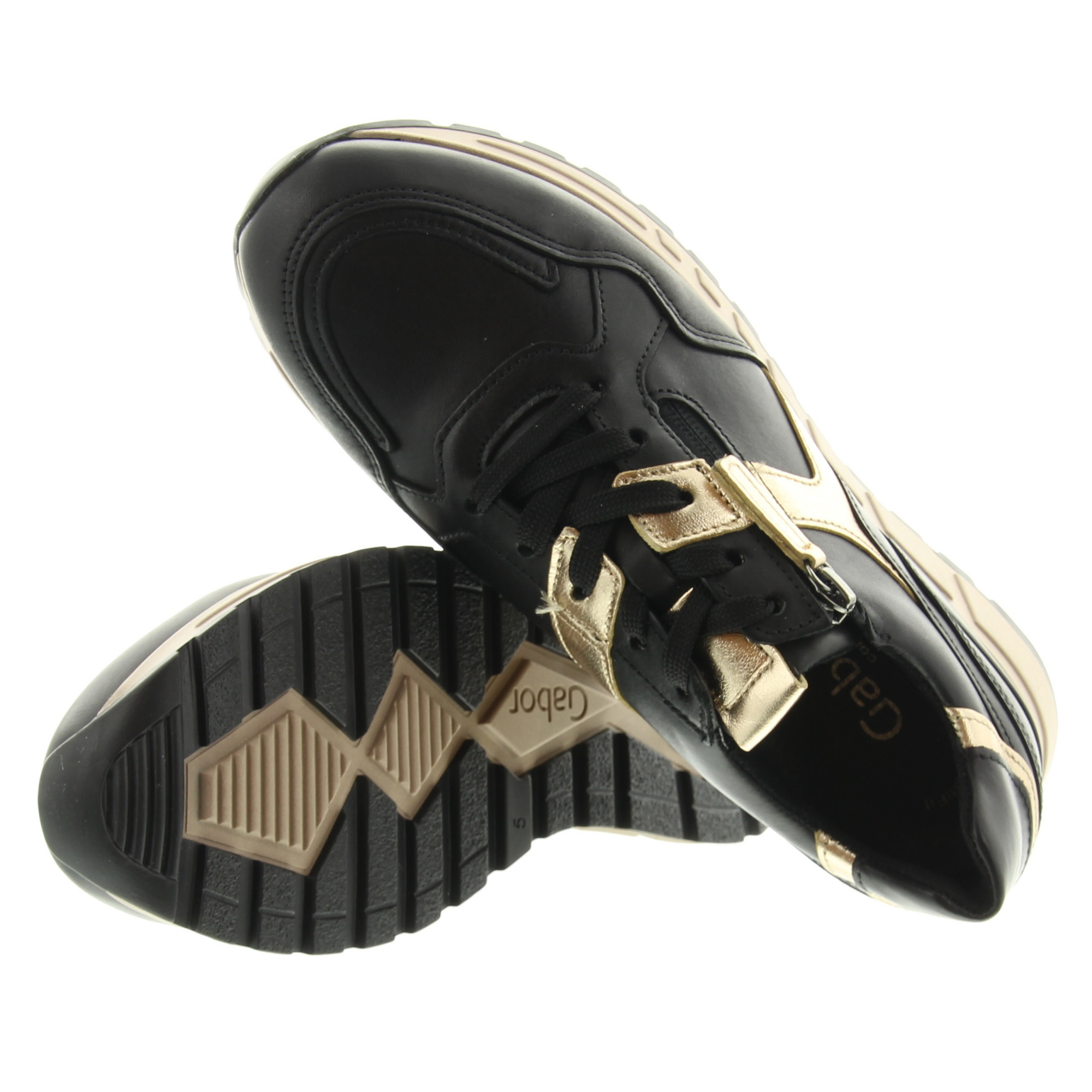 Gabor 76.368.57 Schwarz/champagne