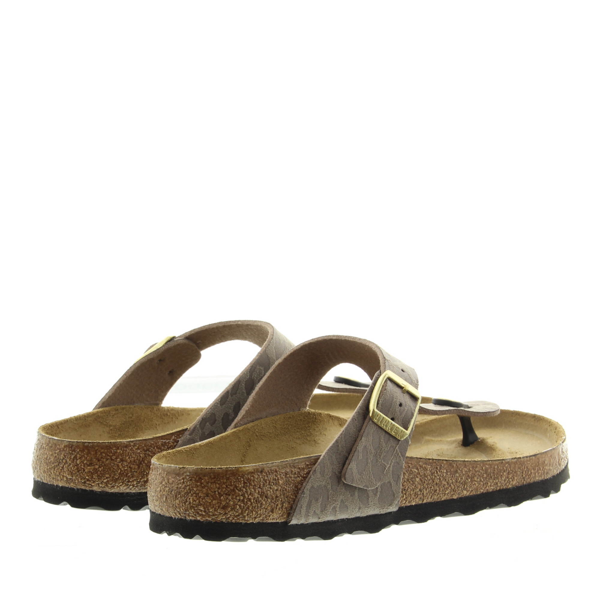 Birkenstock 1032026 Gizeh BS Synthetik Leo Grey Taupe
