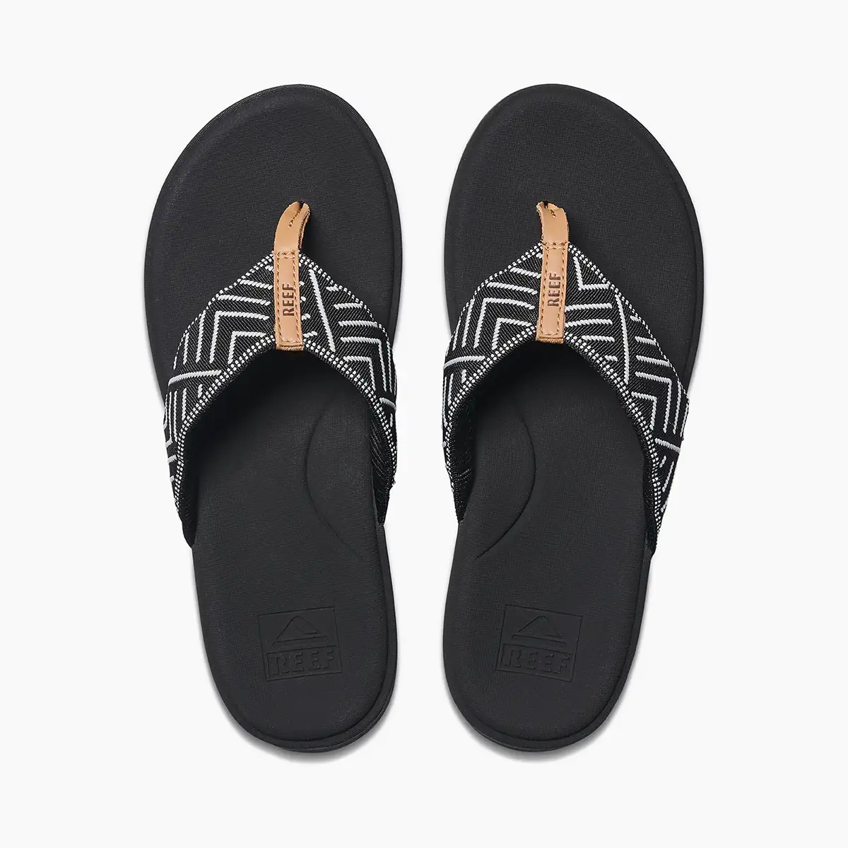 Reef Cushion Cloud TX CJ3581 Black Geo