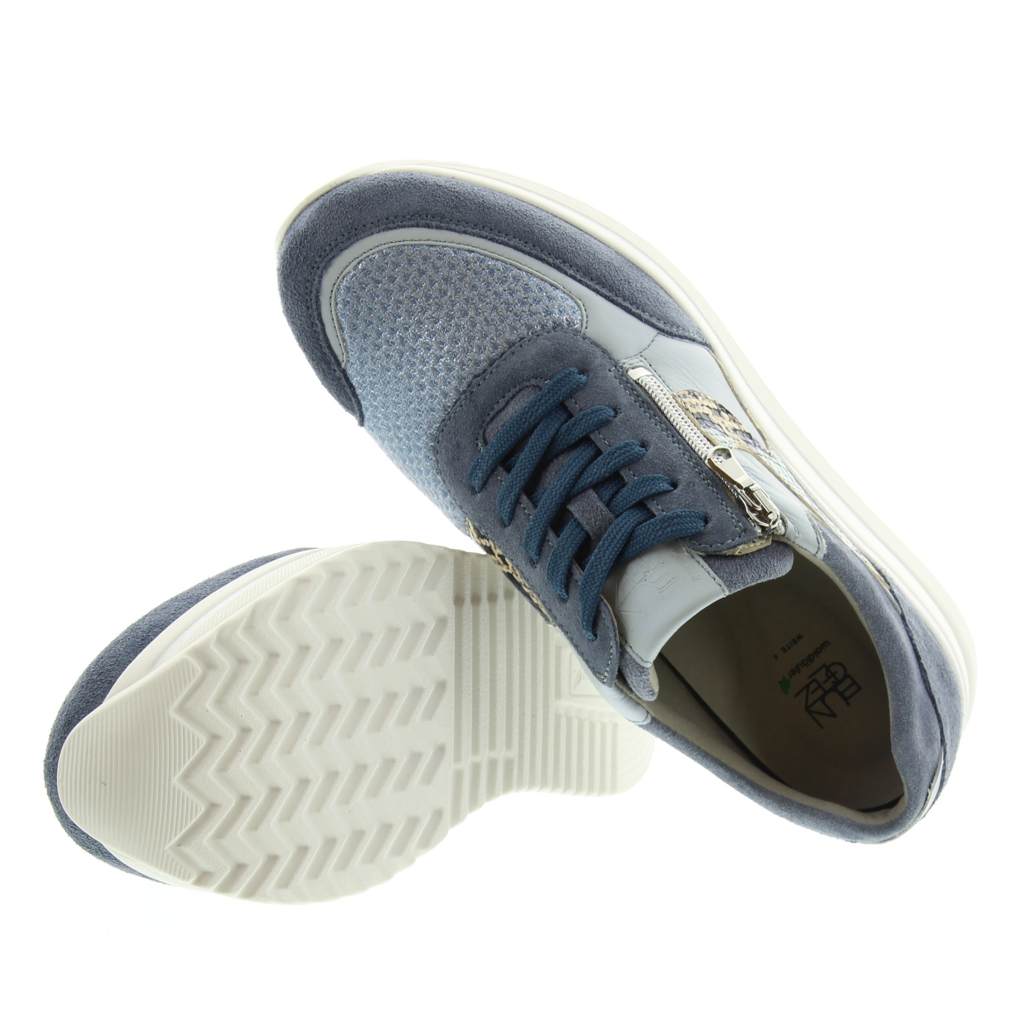 Waldlaufer 669K01 K-Luana 504 524 Jeans Sky Blau