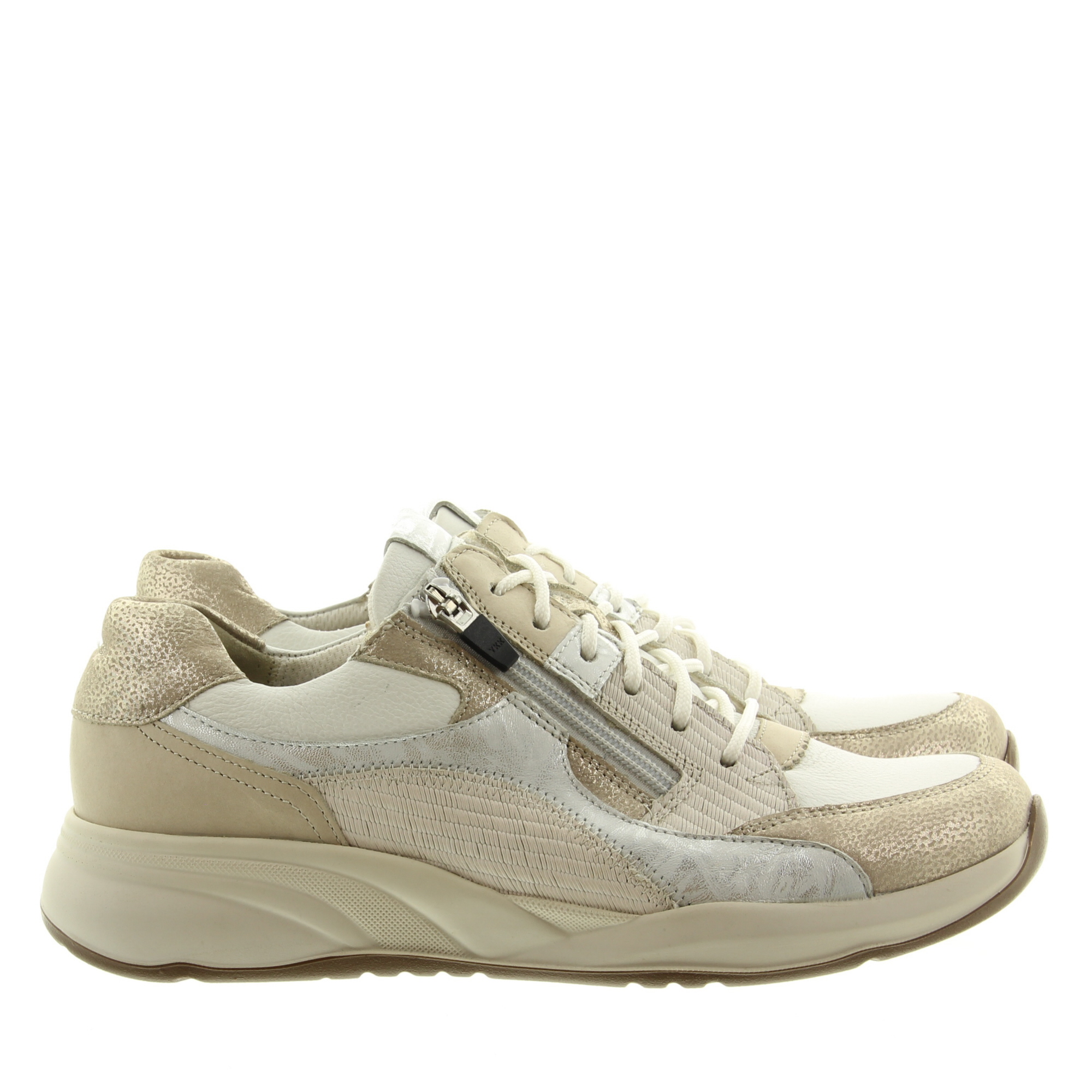 Durea 6318 605 H 2077 Taupe/Wit/Zilver