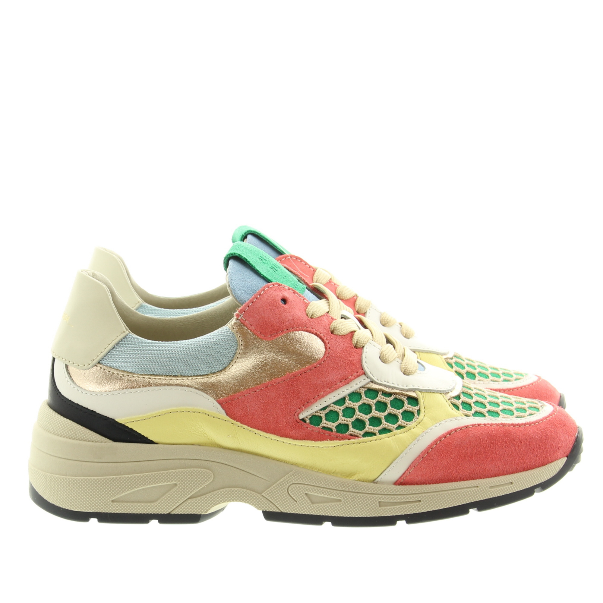 Piedi Nudi Talla 2838 H-Fit 04.04 Corallo Multi
