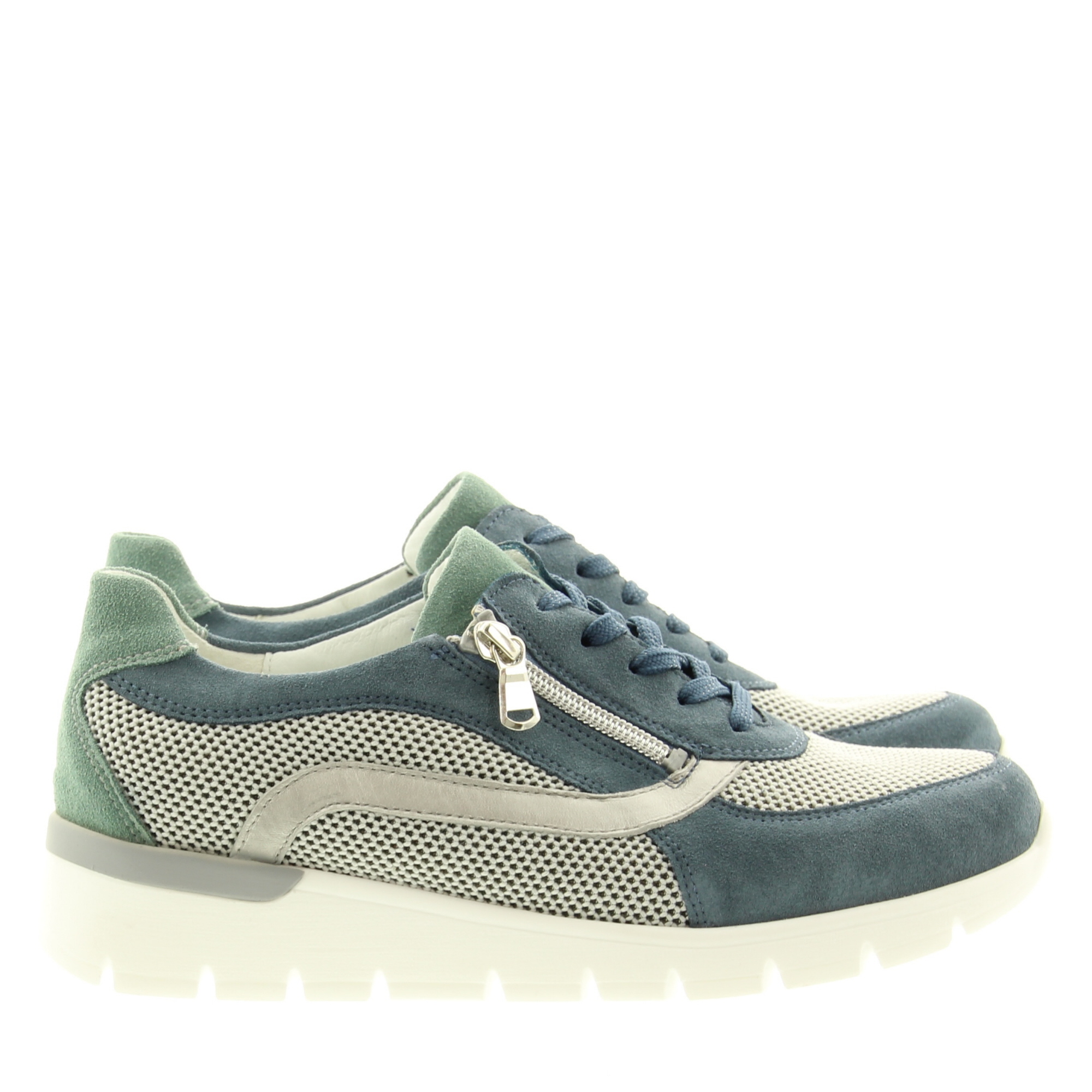 Waldlaufer 626014 K-Ramona 402 263 Denim Stein Taupe
