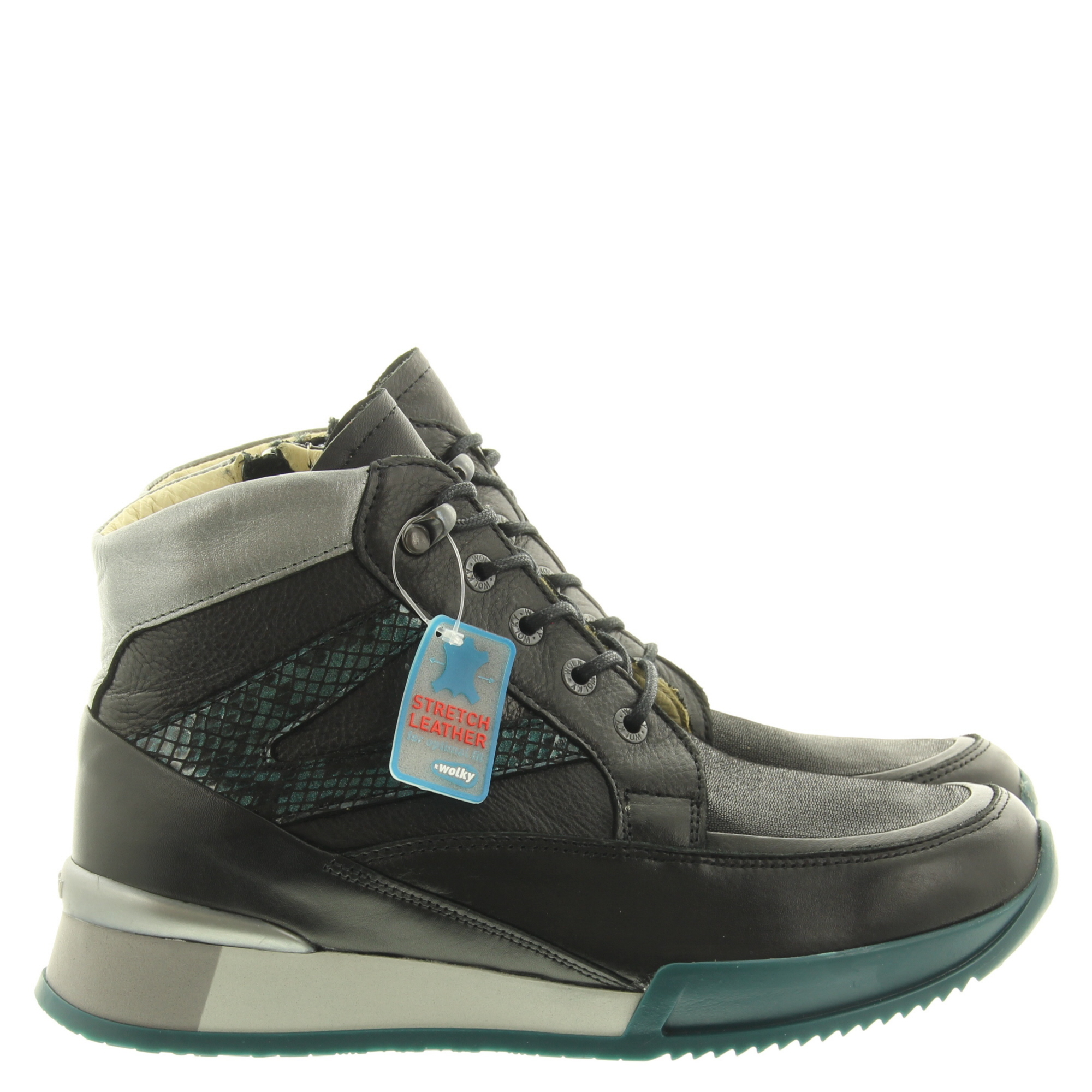 Wolky 0588124 Victoria 088 Black/petrol Wolky 0588124 Victoria 088 Black/petrol