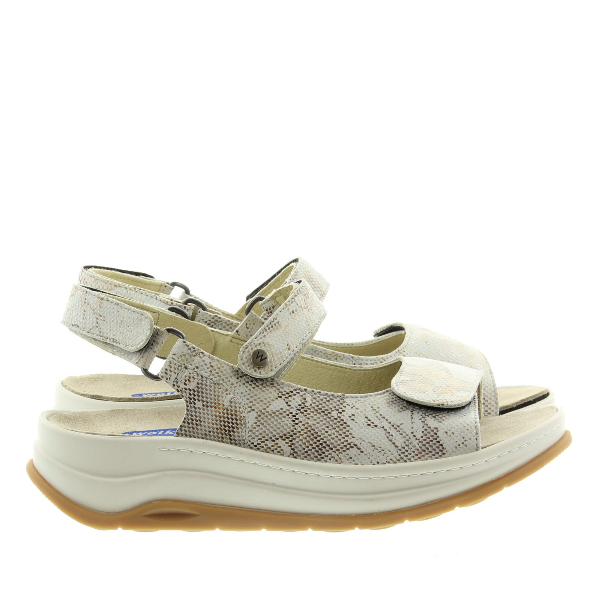 Wolky 0335075 Adura Floral Print 390 Beige