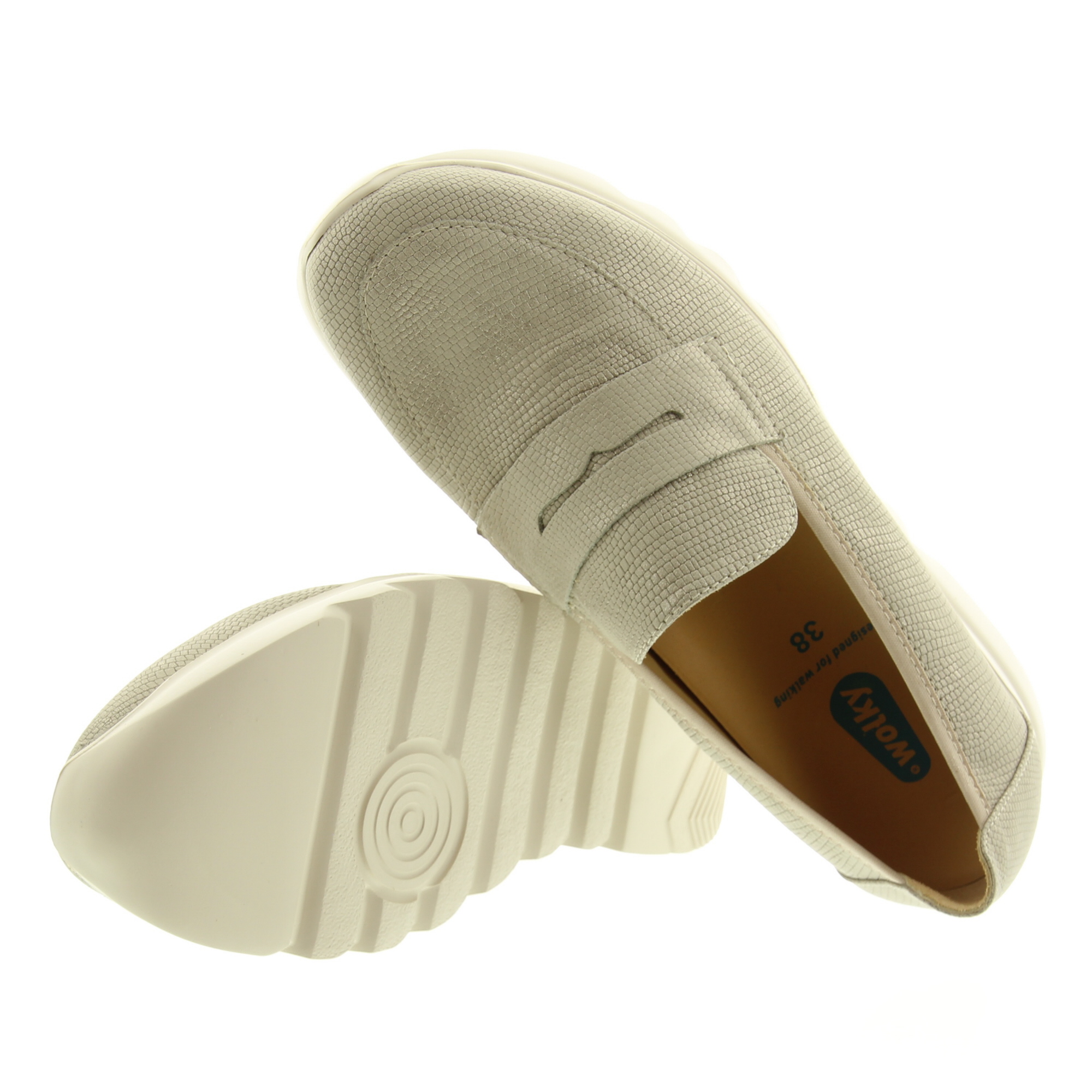 Wolky 0212783 Snoafer F2F 154 Soft-Taupe