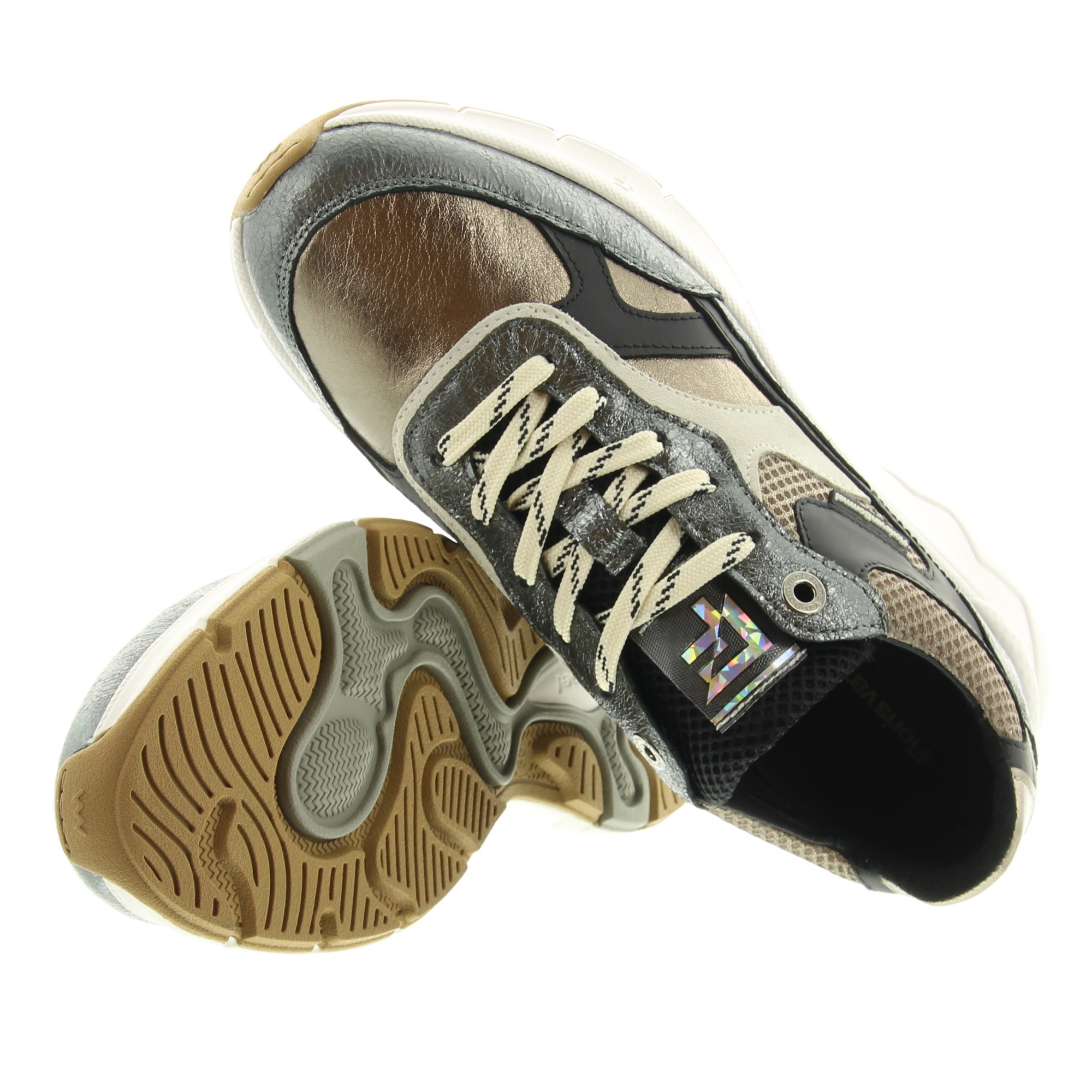 Floris van Bommel SFW-10133-90-02 Daysi 03.08 Silver