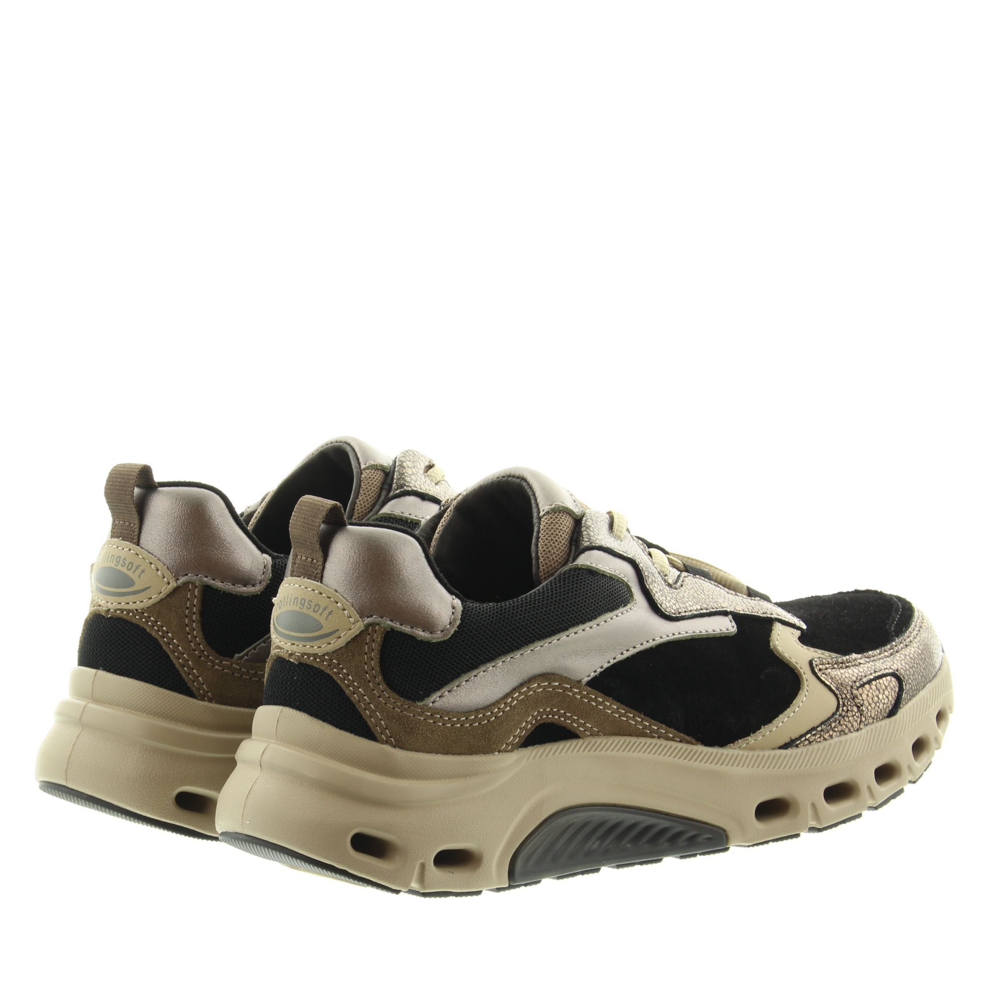 Gabor 76.986.23 Schw/mocca/desert