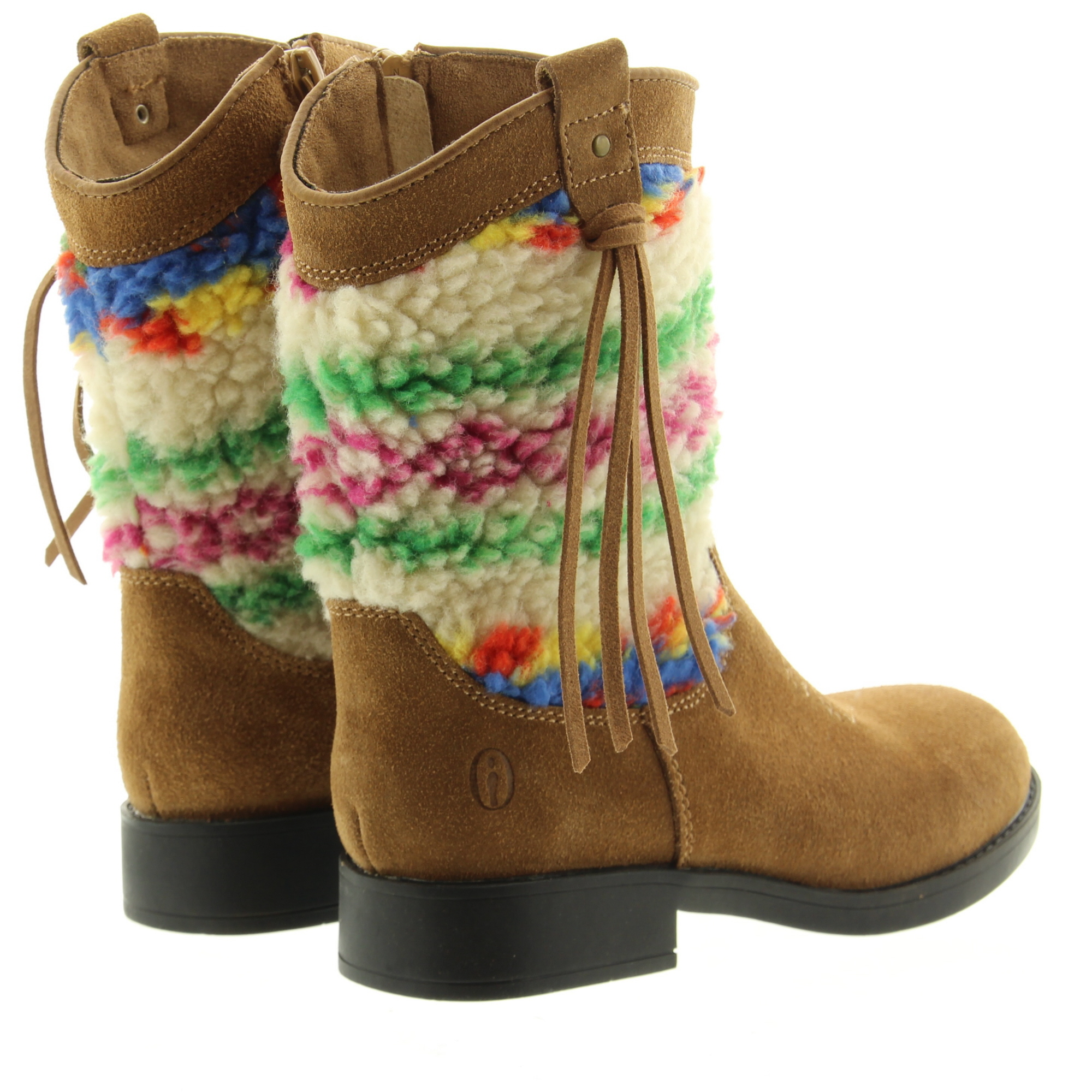 ShoesMe NW26W005-A Cognac Multicolor