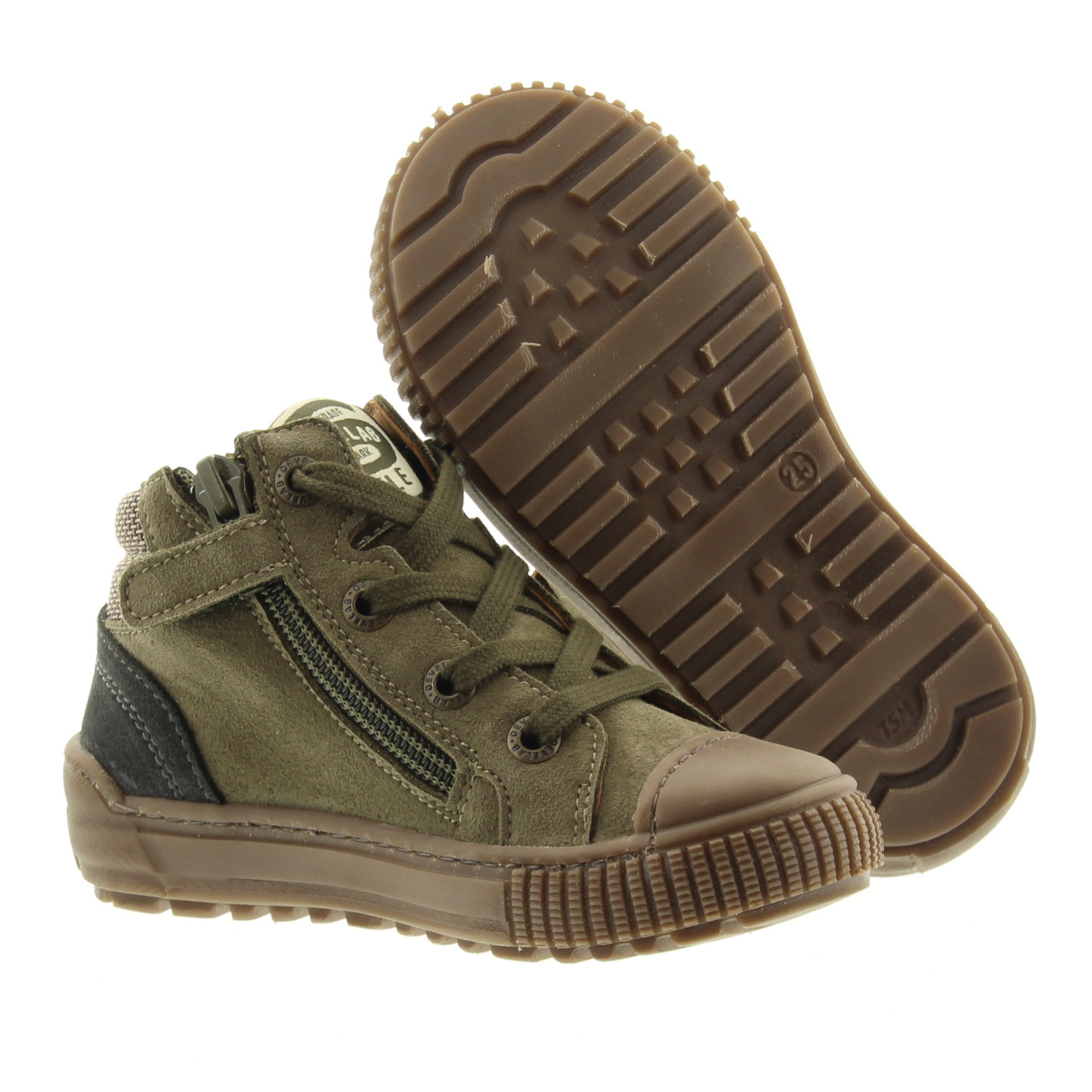 Develab 46279 553 Kaki Suede