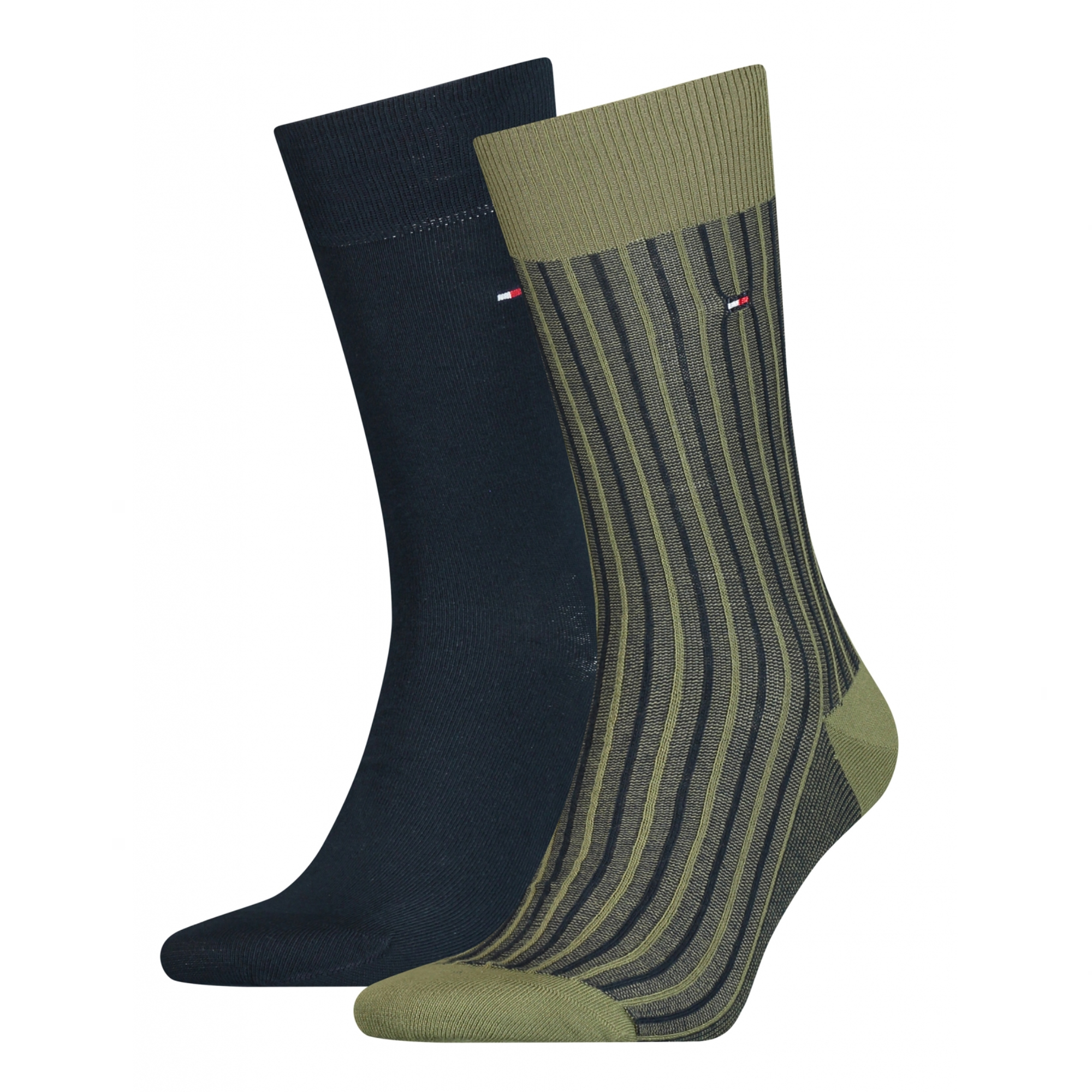 Tommy Hilfiger socks 100001201 Duo Rib 003 Olive