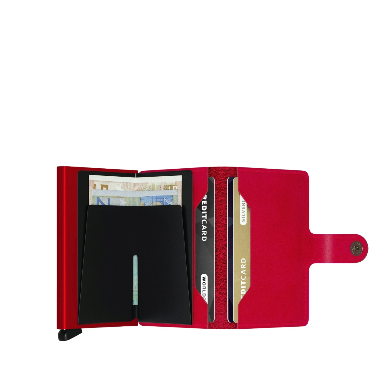 Secrid M Miniwallet Original Red-Red