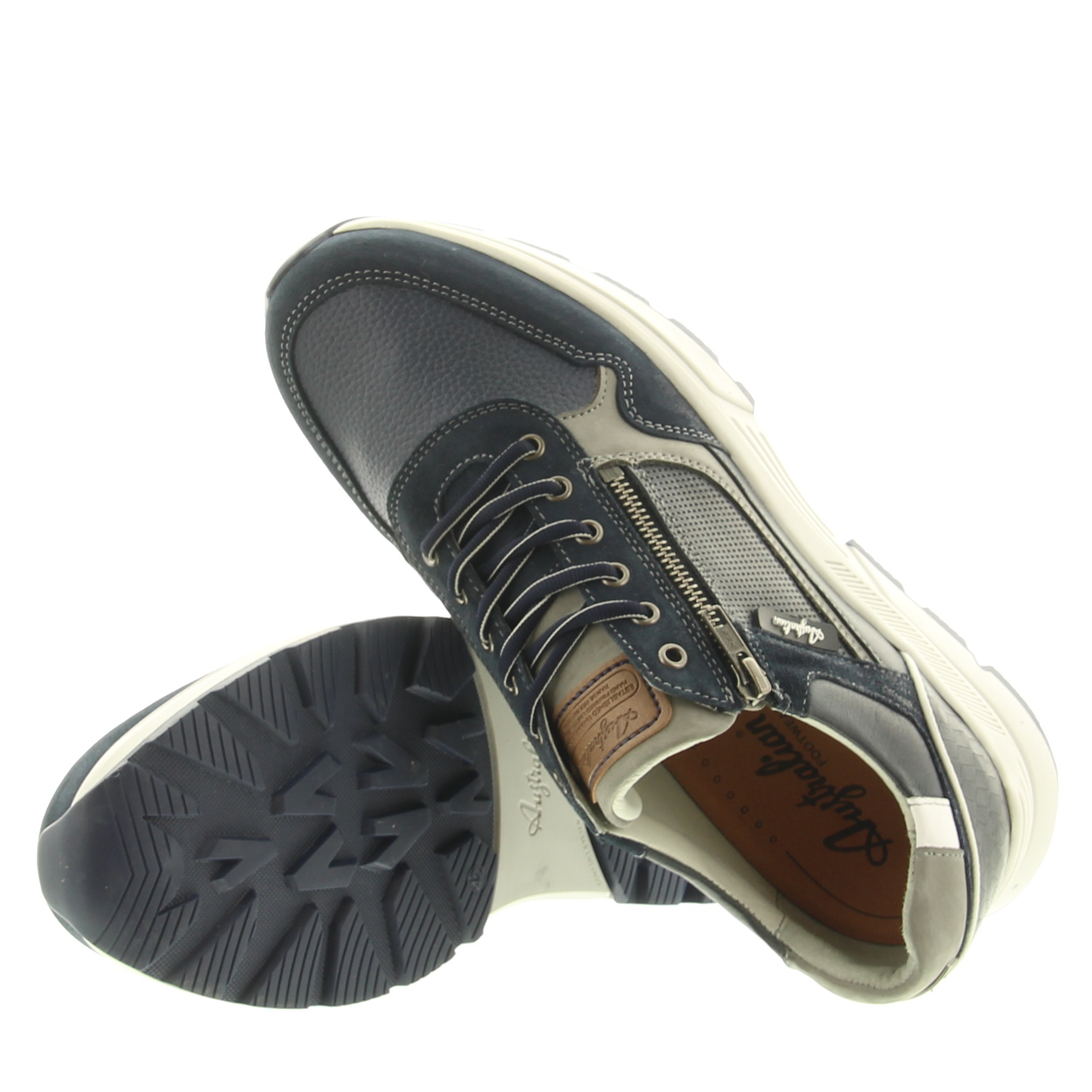 Australian Footwear Connery Width H 15.1646.02 S02 Blue-Grey