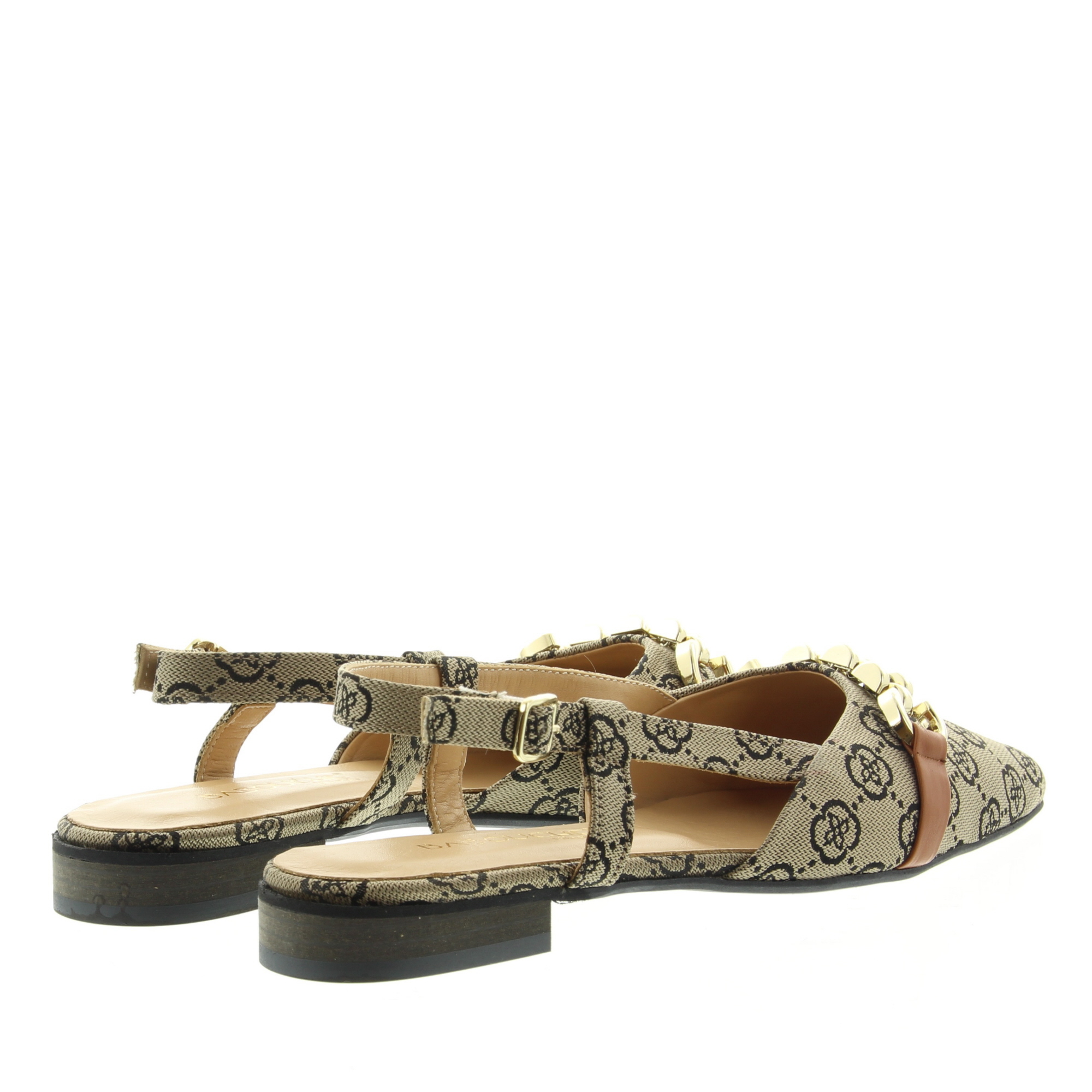 Babouche G-Lima-152 361 Beige Cognac